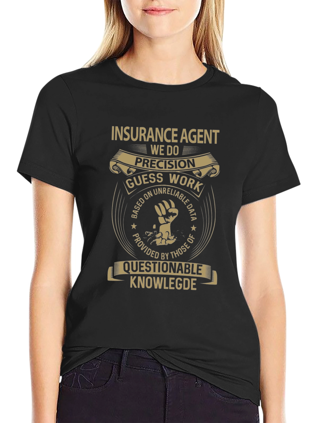 Insurance Agent Precision Graphic T-Shirt