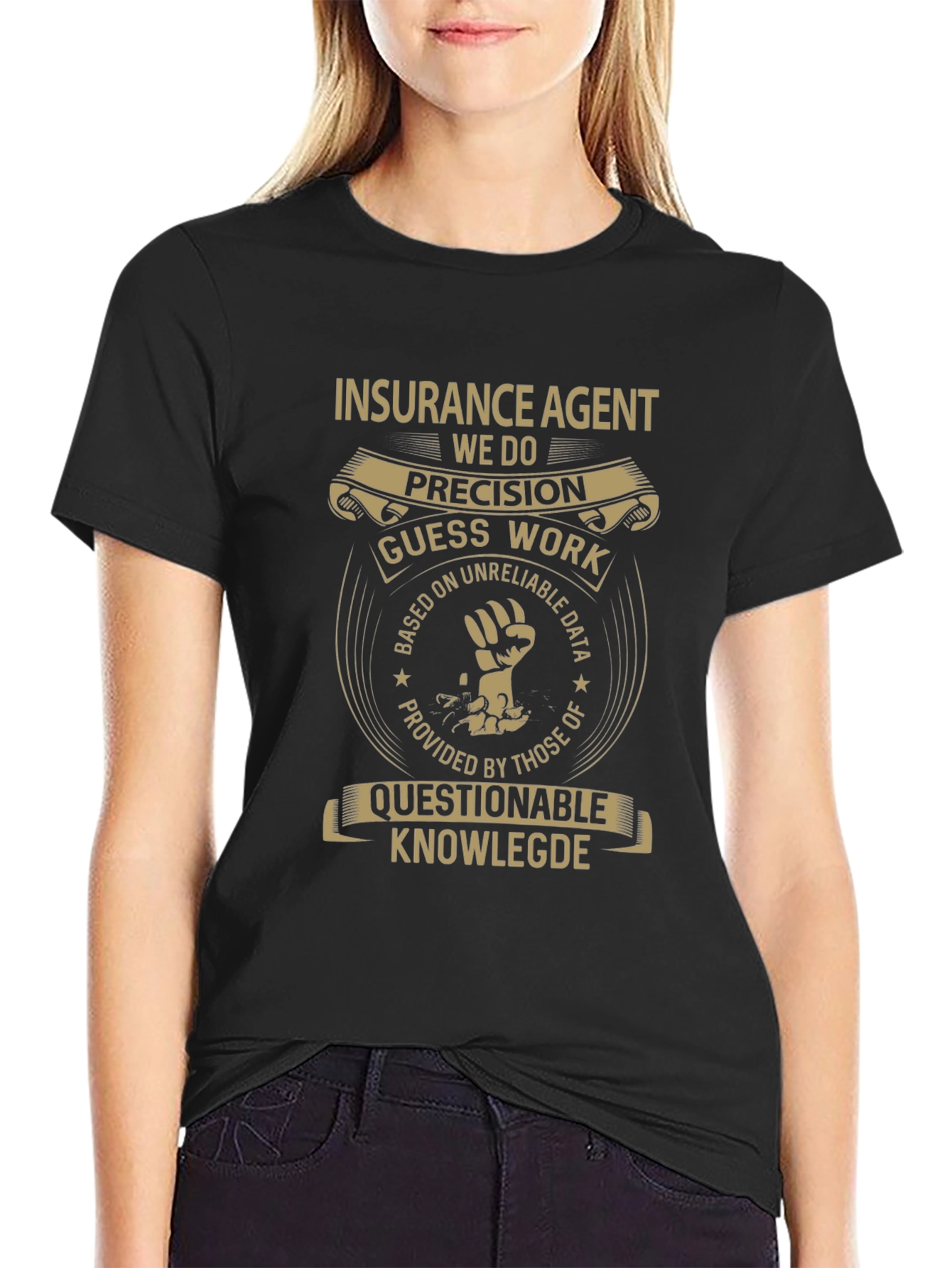 Insurance Agent Precision Graphic T-Shirt