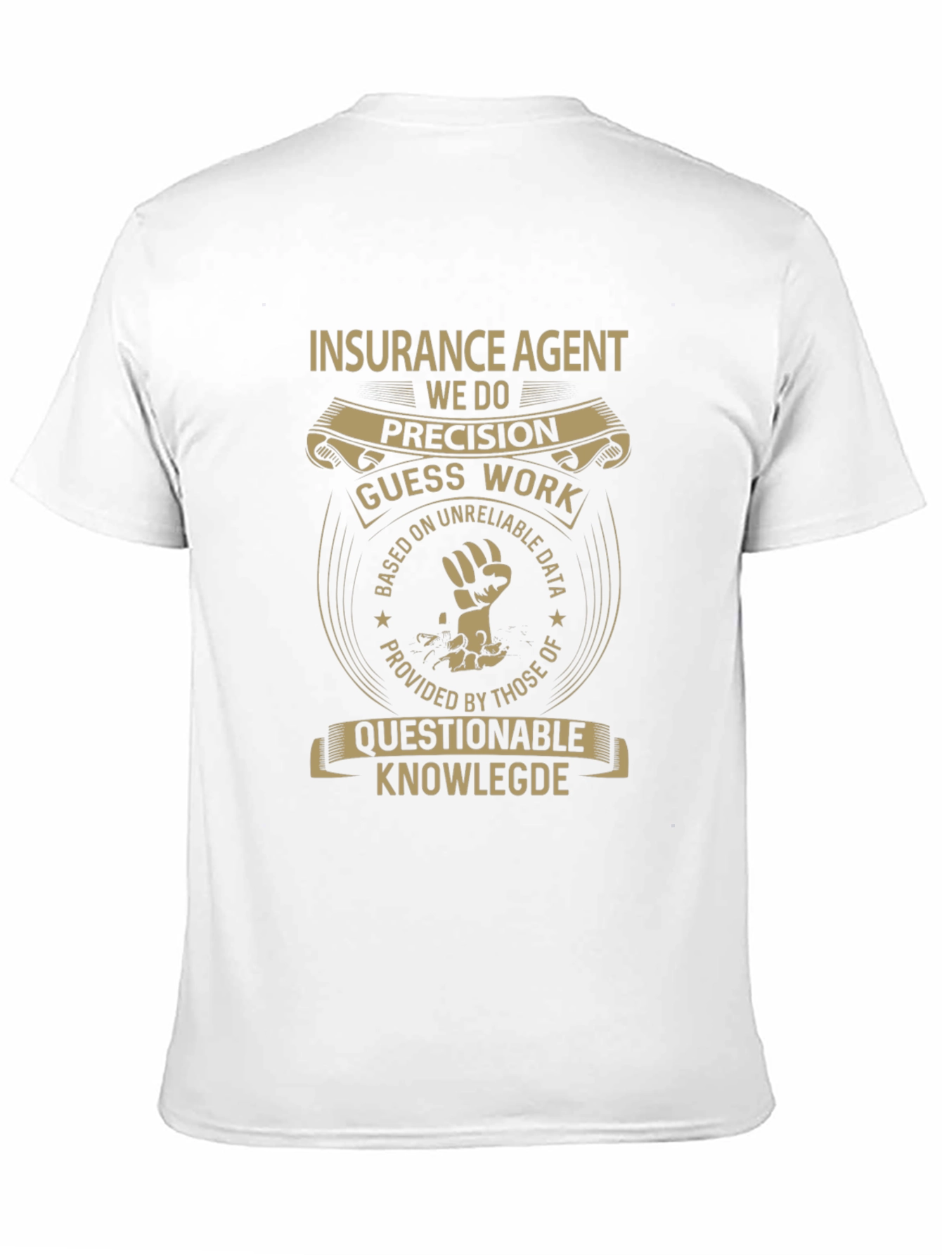Insurance Agent Precision Graphic T-Shirt