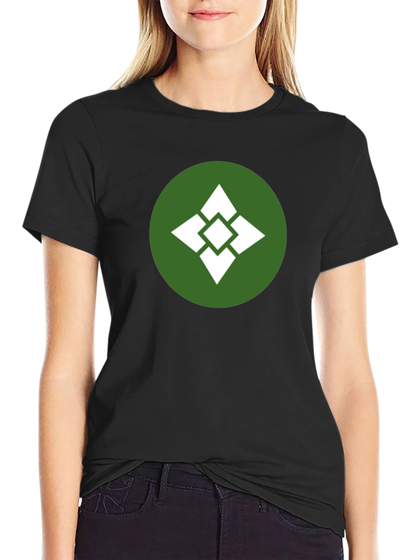 Geometric Graphic Tee - Casual Comfort