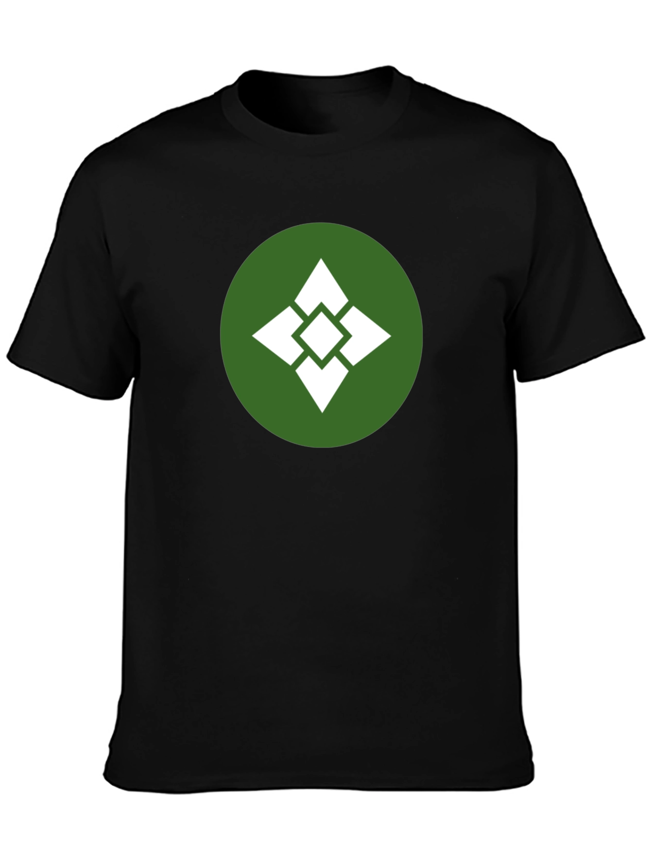 Geometric Graphic Tee - Casual Comfort