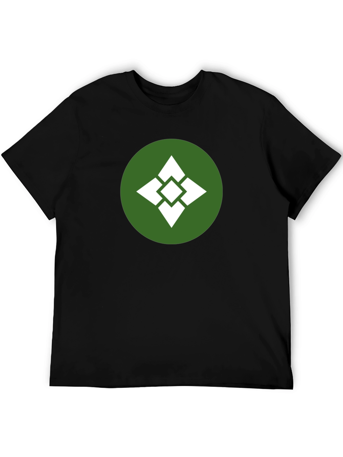 Geometric Graphic Tee - Casual Comfort