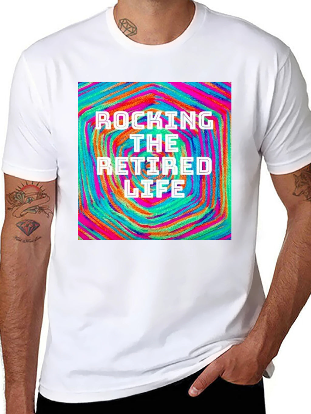 Rocking the Retired Life Graphic Tee