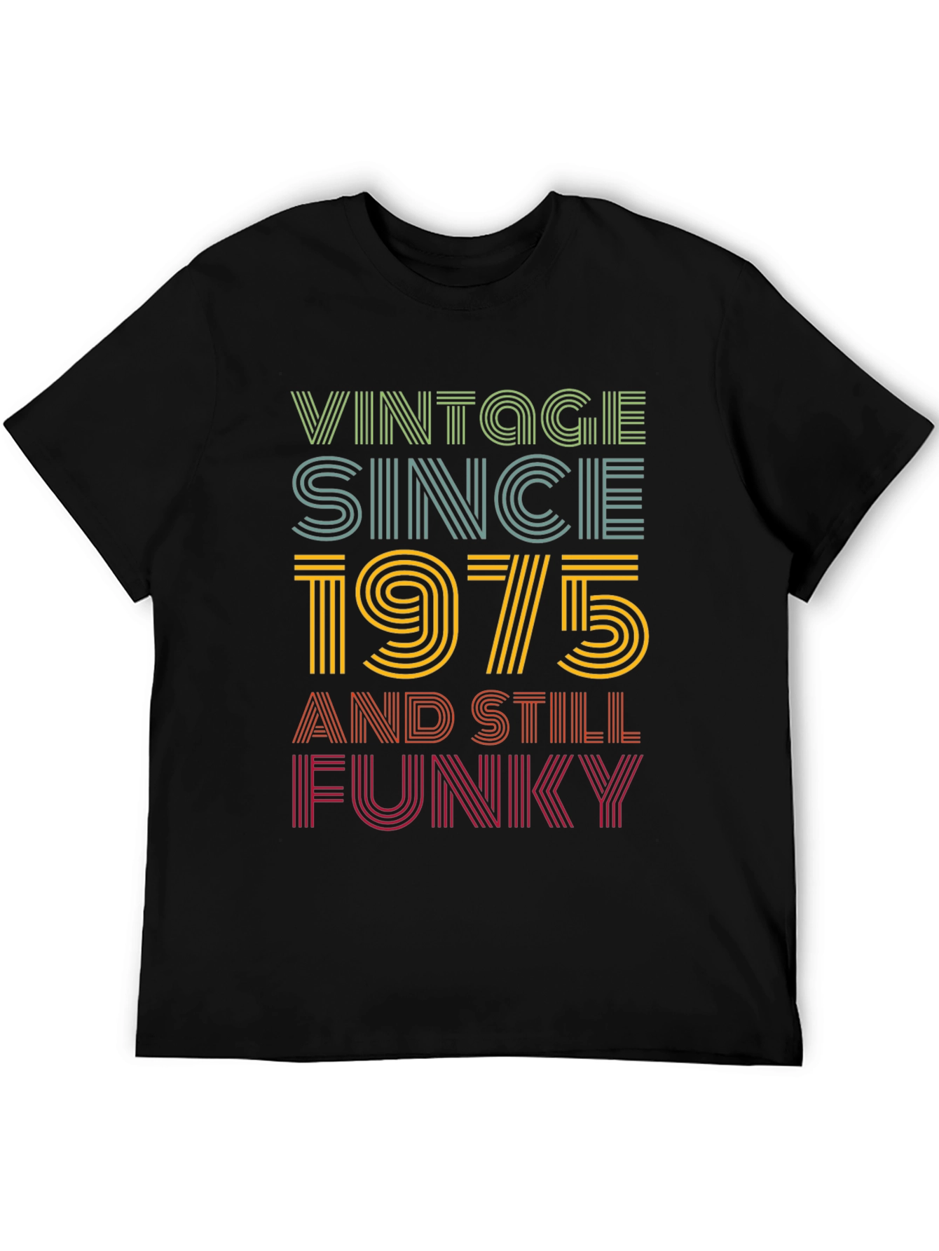 Vintage Since 1975 Funky Graphic T-Shirt