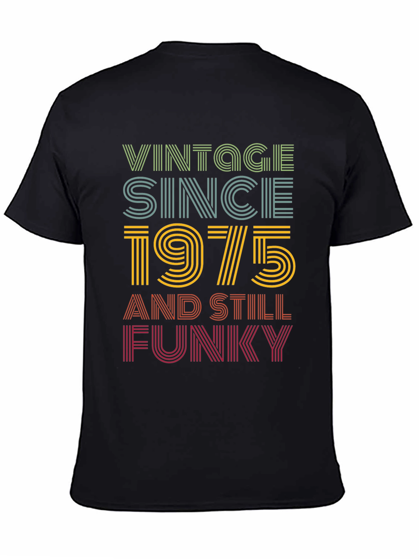 Vintage Since 1975 Funky Graphic T-Shirt