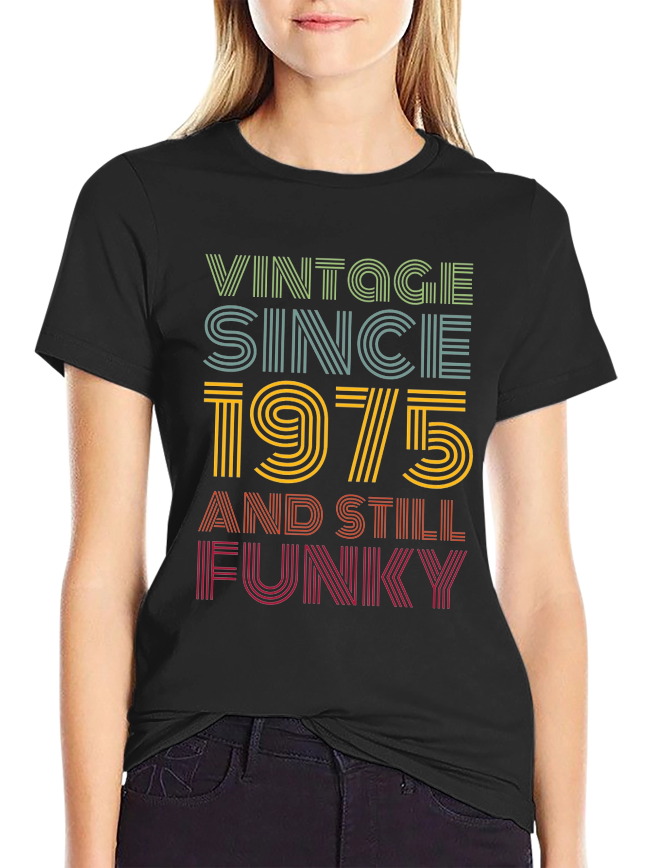 Vintage Since 1975 Funky Graphic T-Shirt
