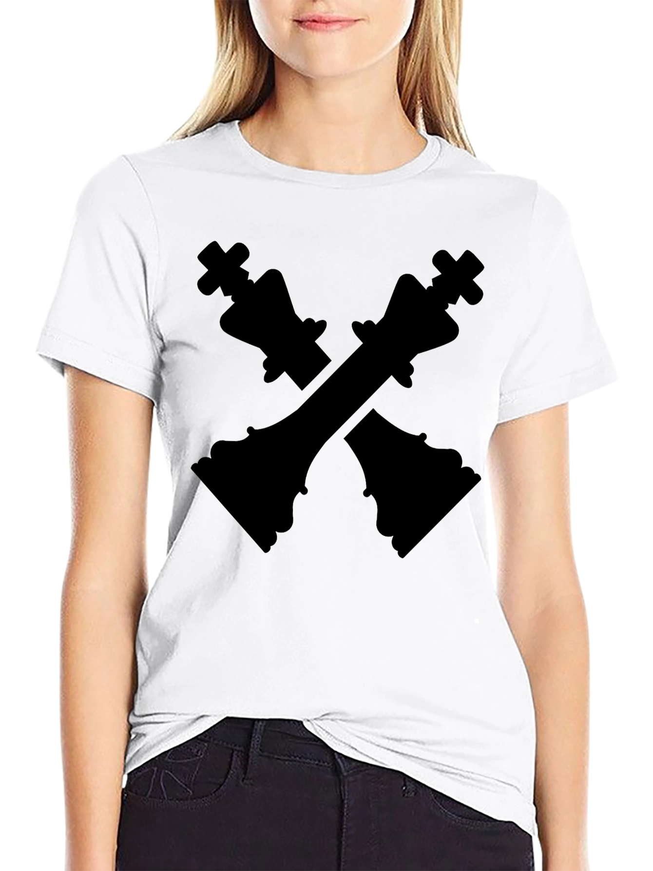 Chess Kings Graphic T-Shirt - Black Tee