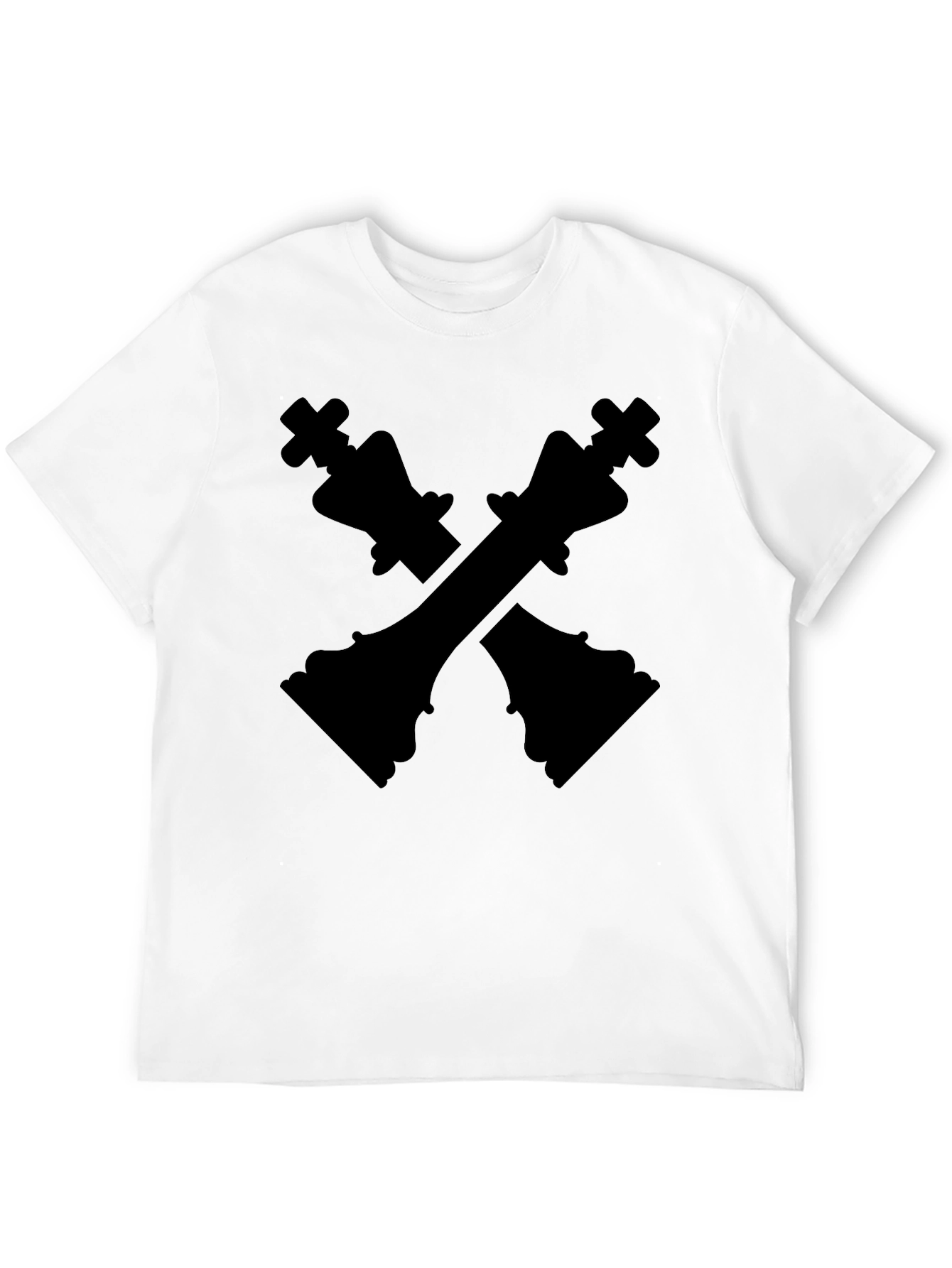 Chess Kings Graphic T-Shirt - Black Tee