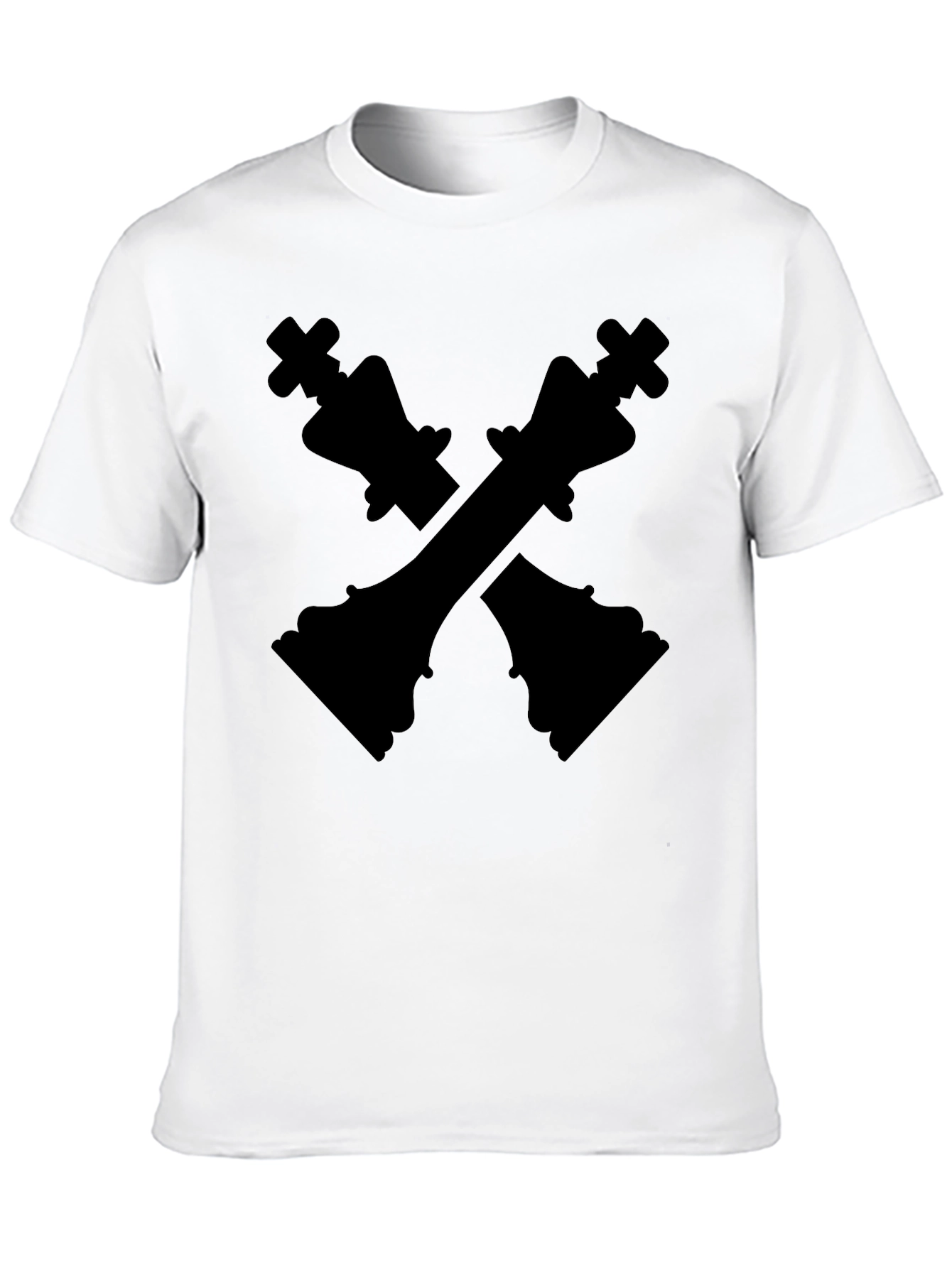 Chess Kings Graphic T-Shirt - Black Tee