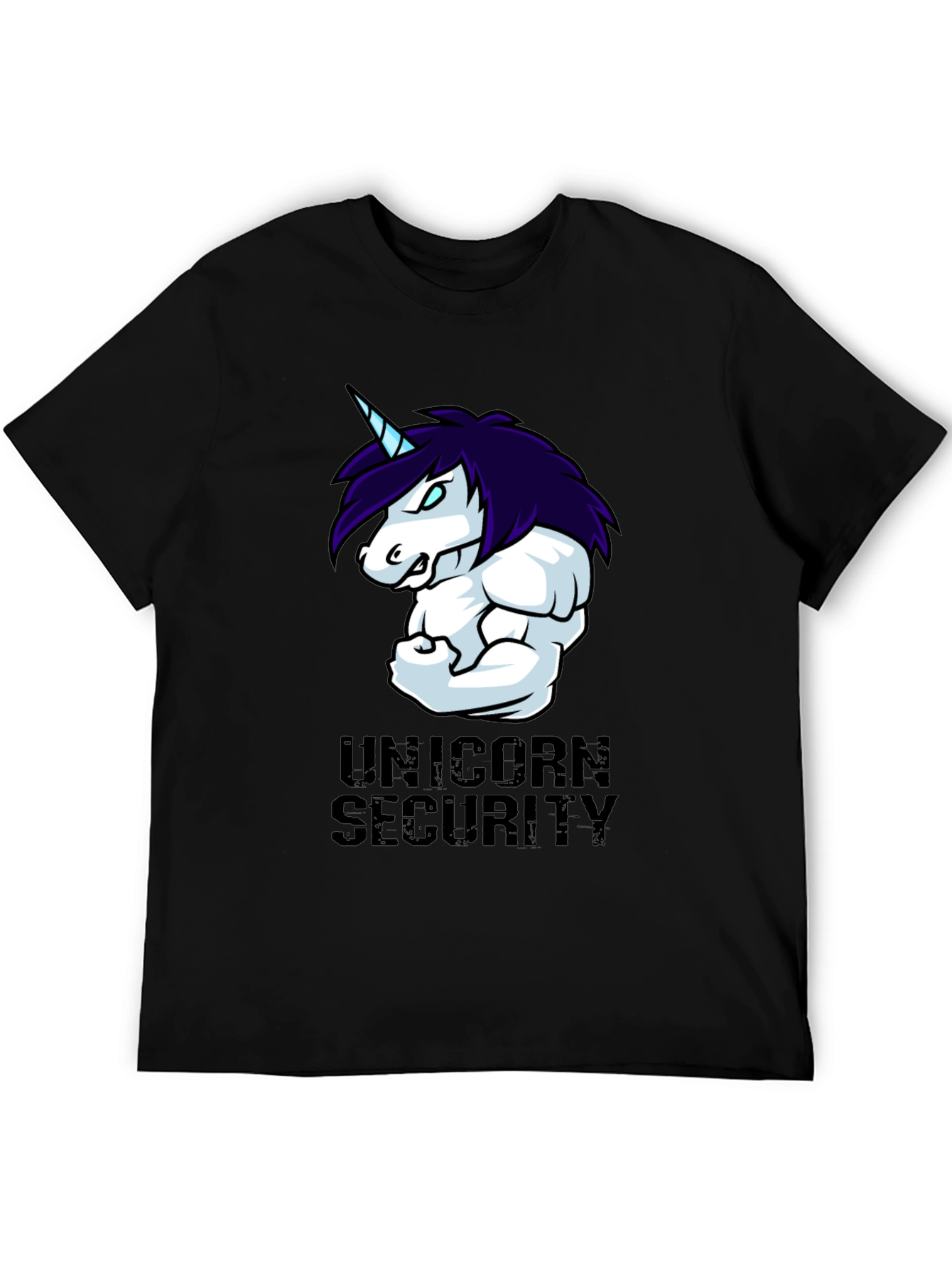 Unicorn Security T-Shirt - Bodybuilder Graphic Tee