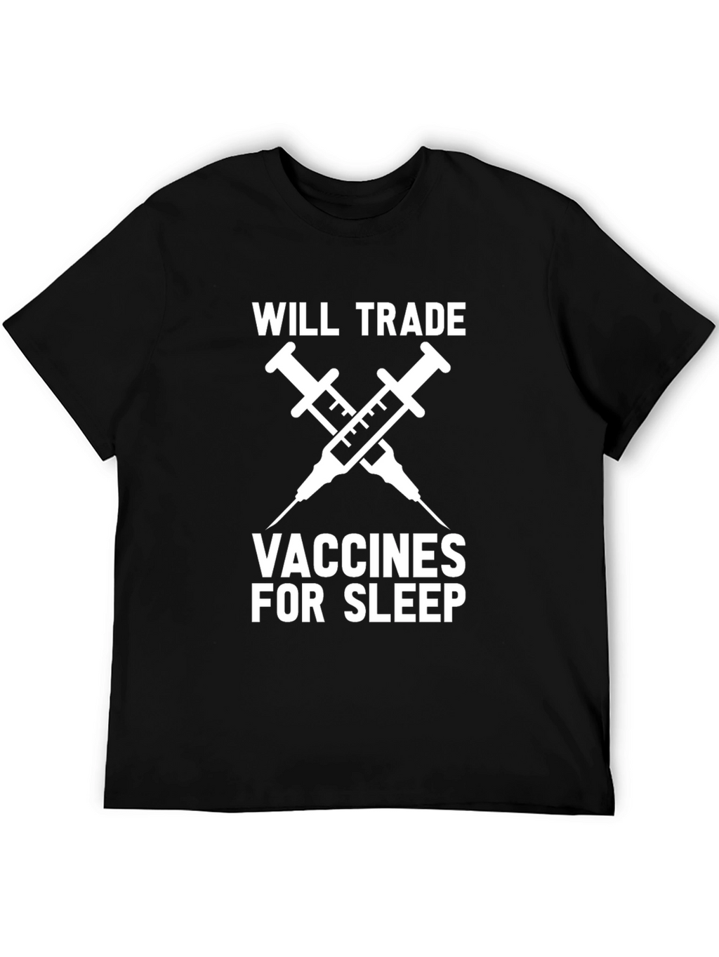 Vaccines for Sleep Graphic T-Shirt