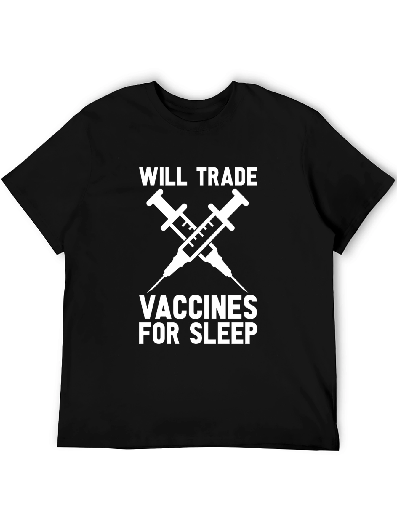 Vaccines for Sleep Graphic T-Shirt