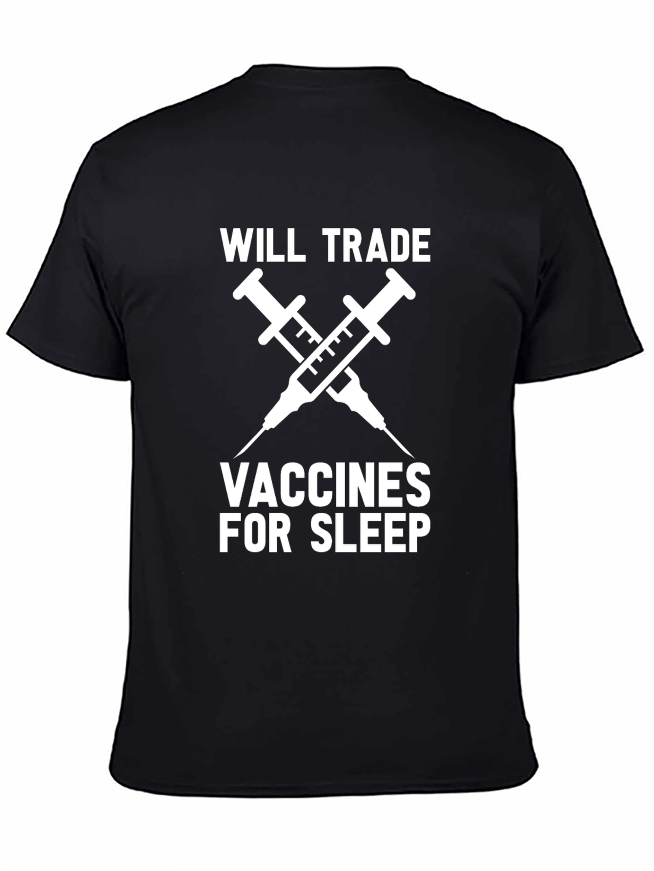 Vaccines for Sleep Graphic T-Shirt