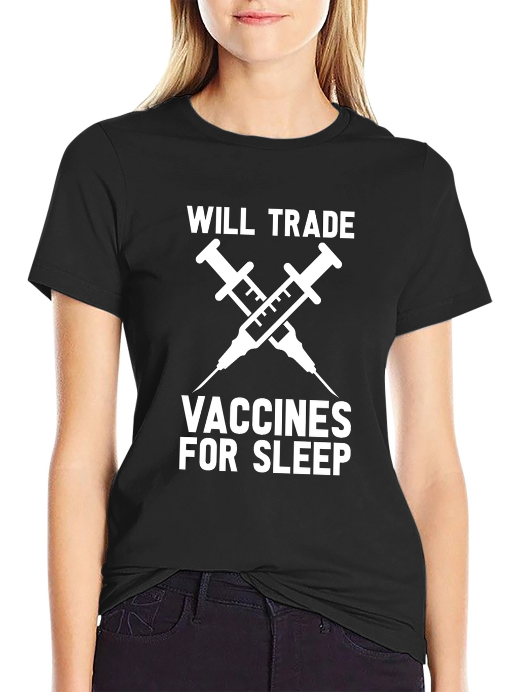 Vaccines for Sleep Graphic T-Shirt