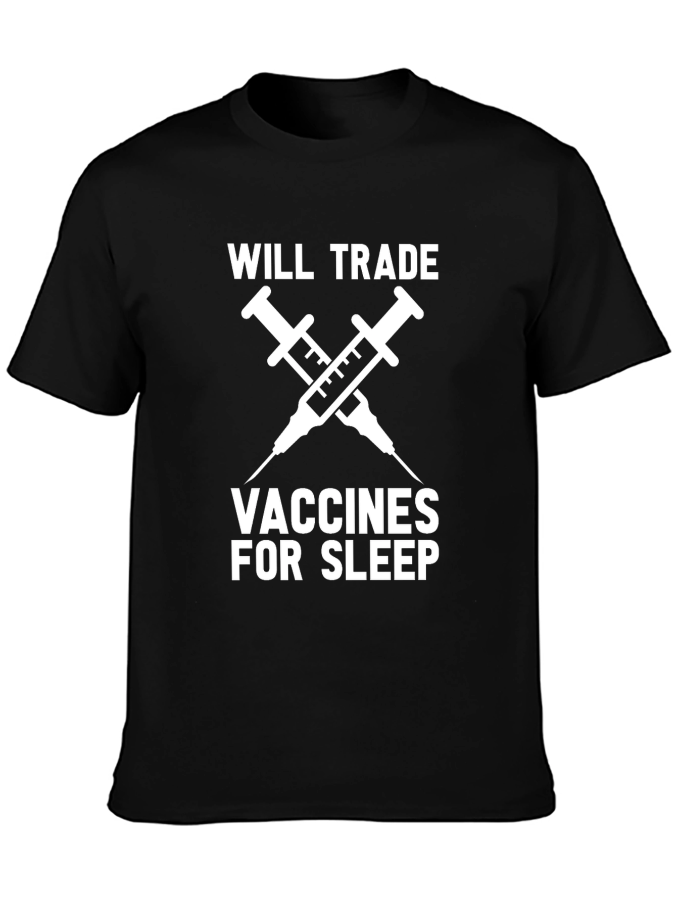 Vaccines for Sleep Graphic T-Shirt