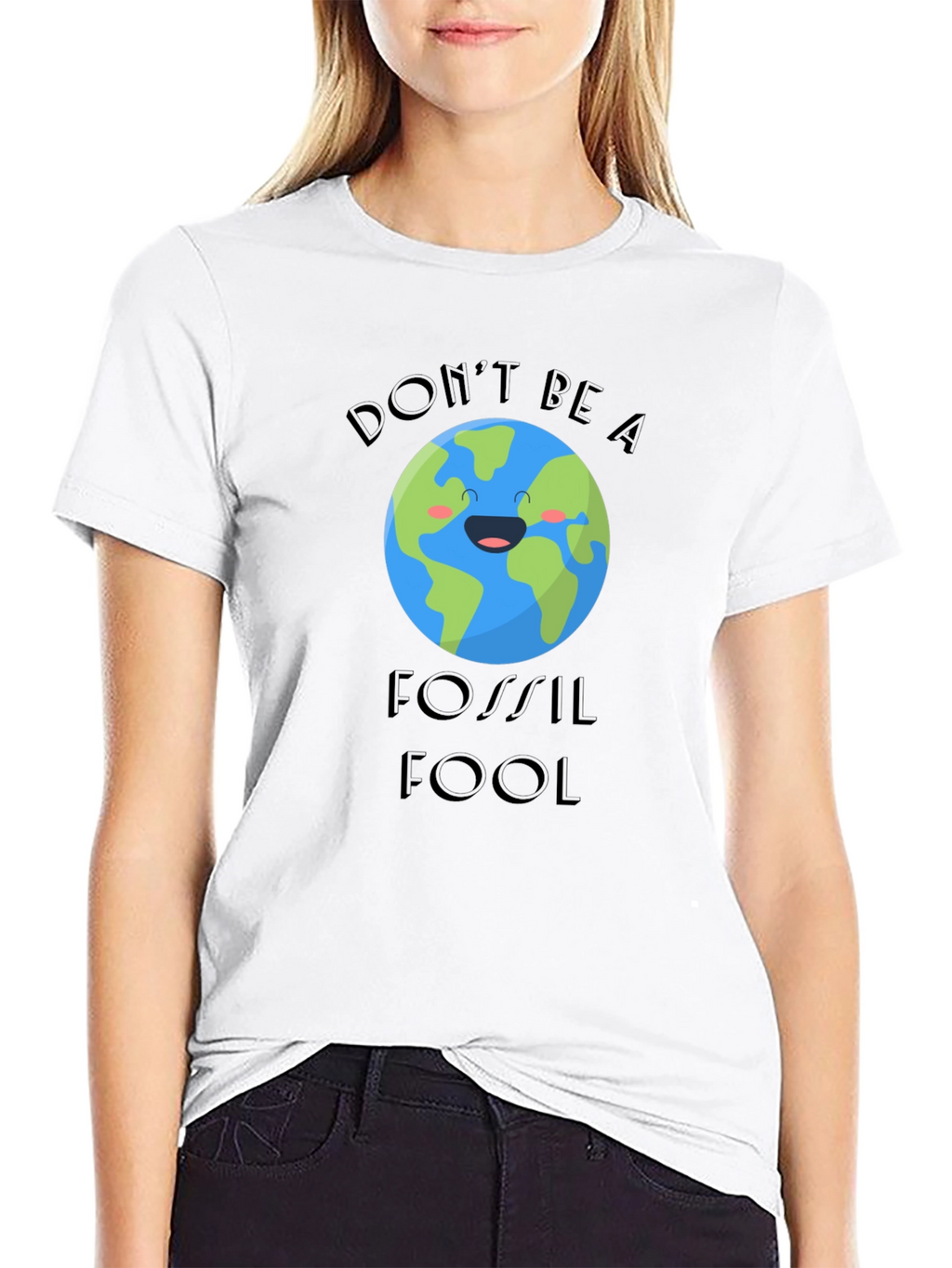 Dont Be A Fossil Fool Graphic T-Shirt