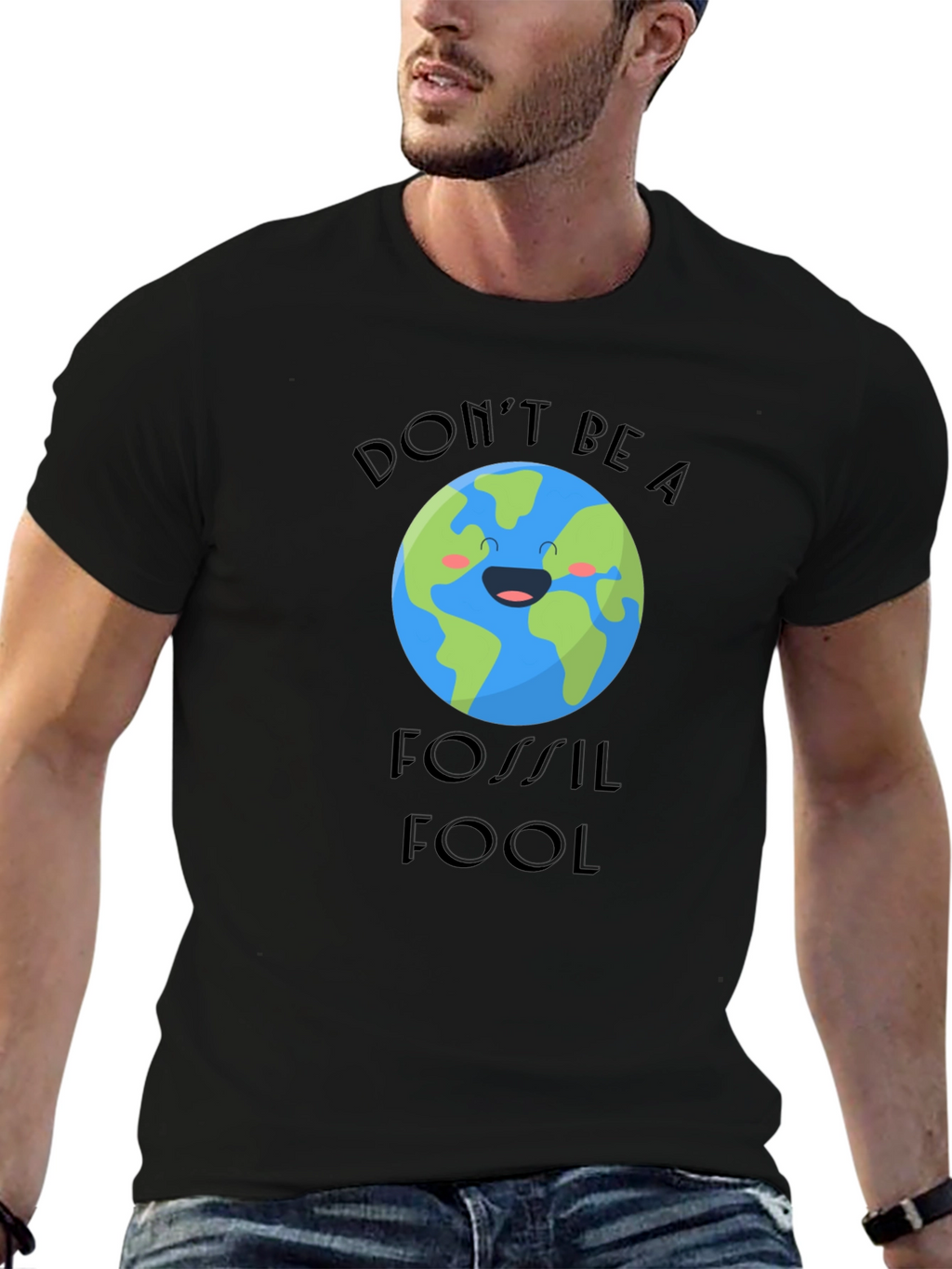 Dont Be A Fossil Fool Graphic T-Shirt