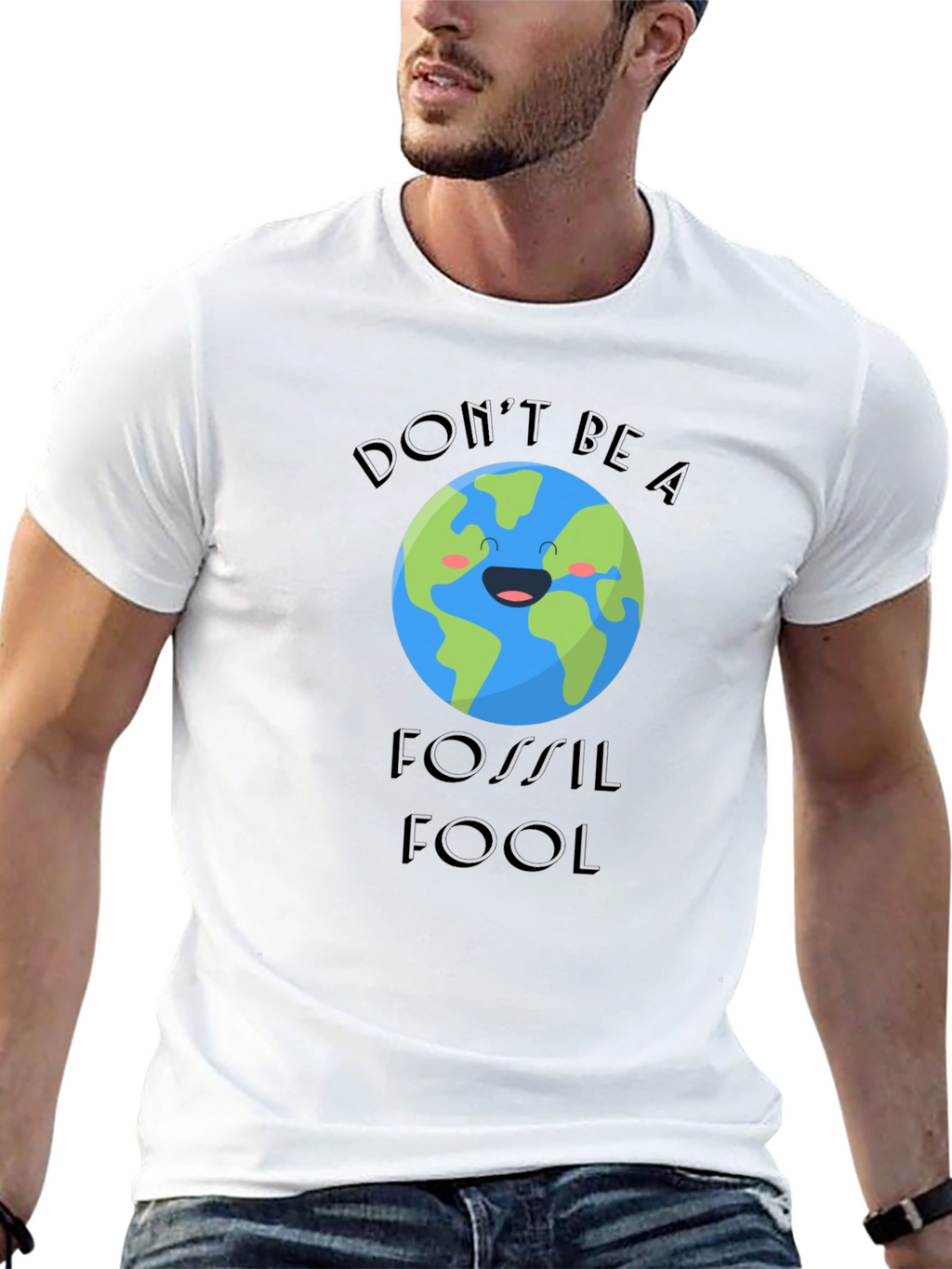 Dont Be A Fossil Fool Graphic T-Shirt