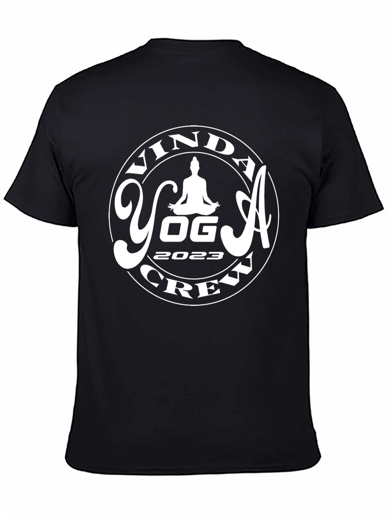 Yoga Crew 2023 Black T-Shirt