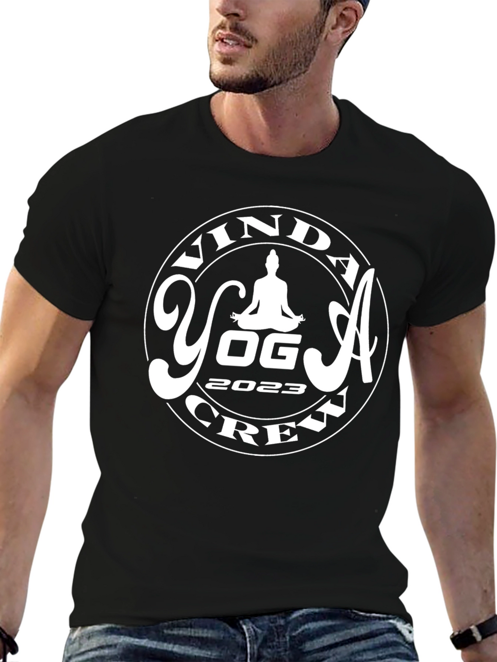 Yoga Crew 2023 Black T-Shirt