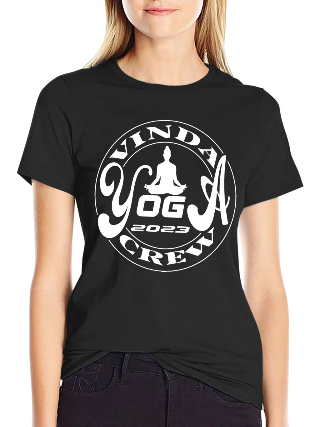 Yoga Crew 2023 Black T-Shirt