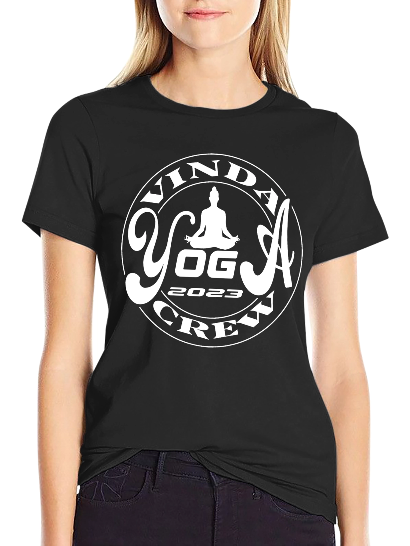 Yoga Crew 2023 Black T-Shirt