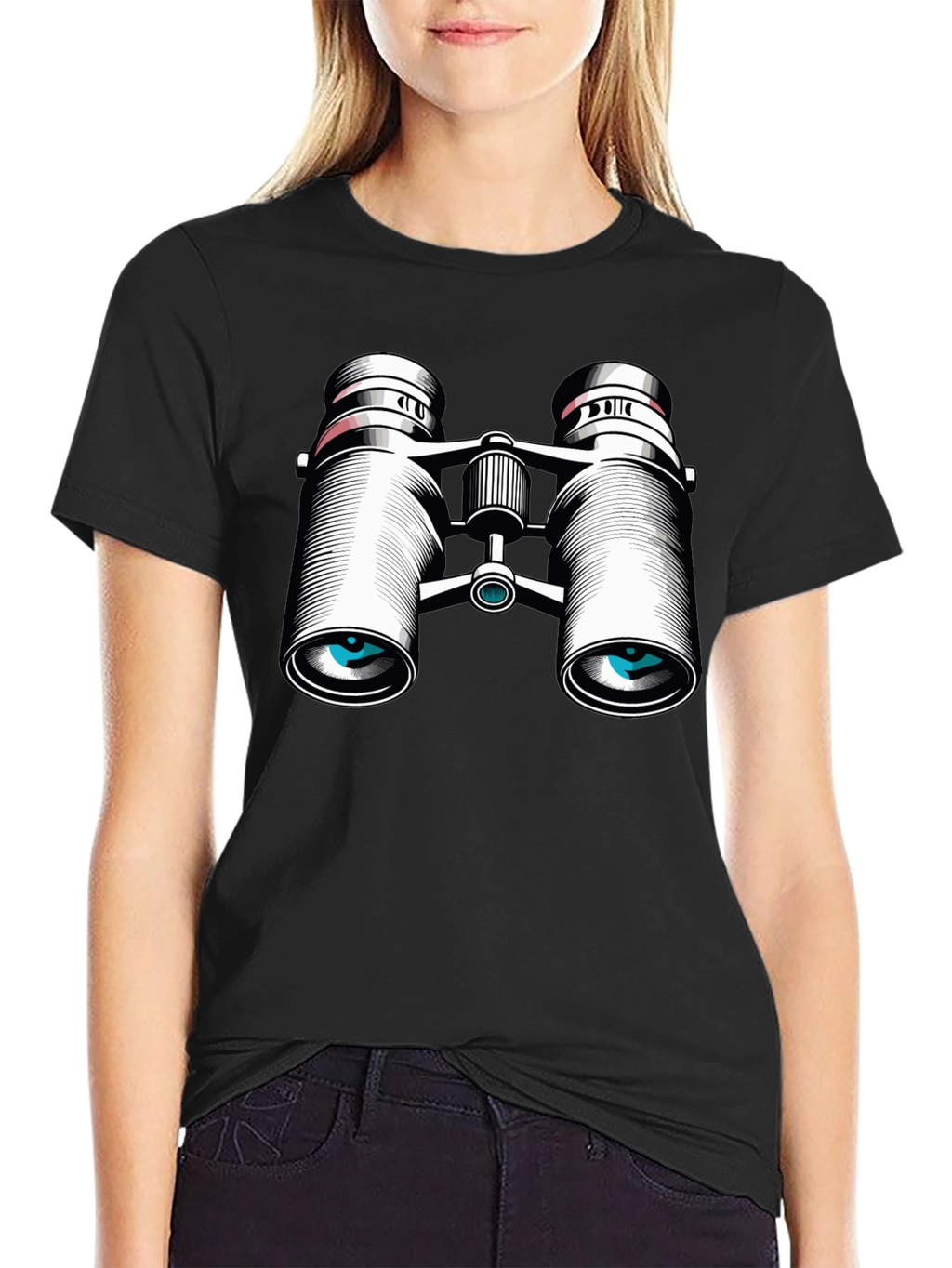 Binocular Vision Graphic Tee - Look Sharp!