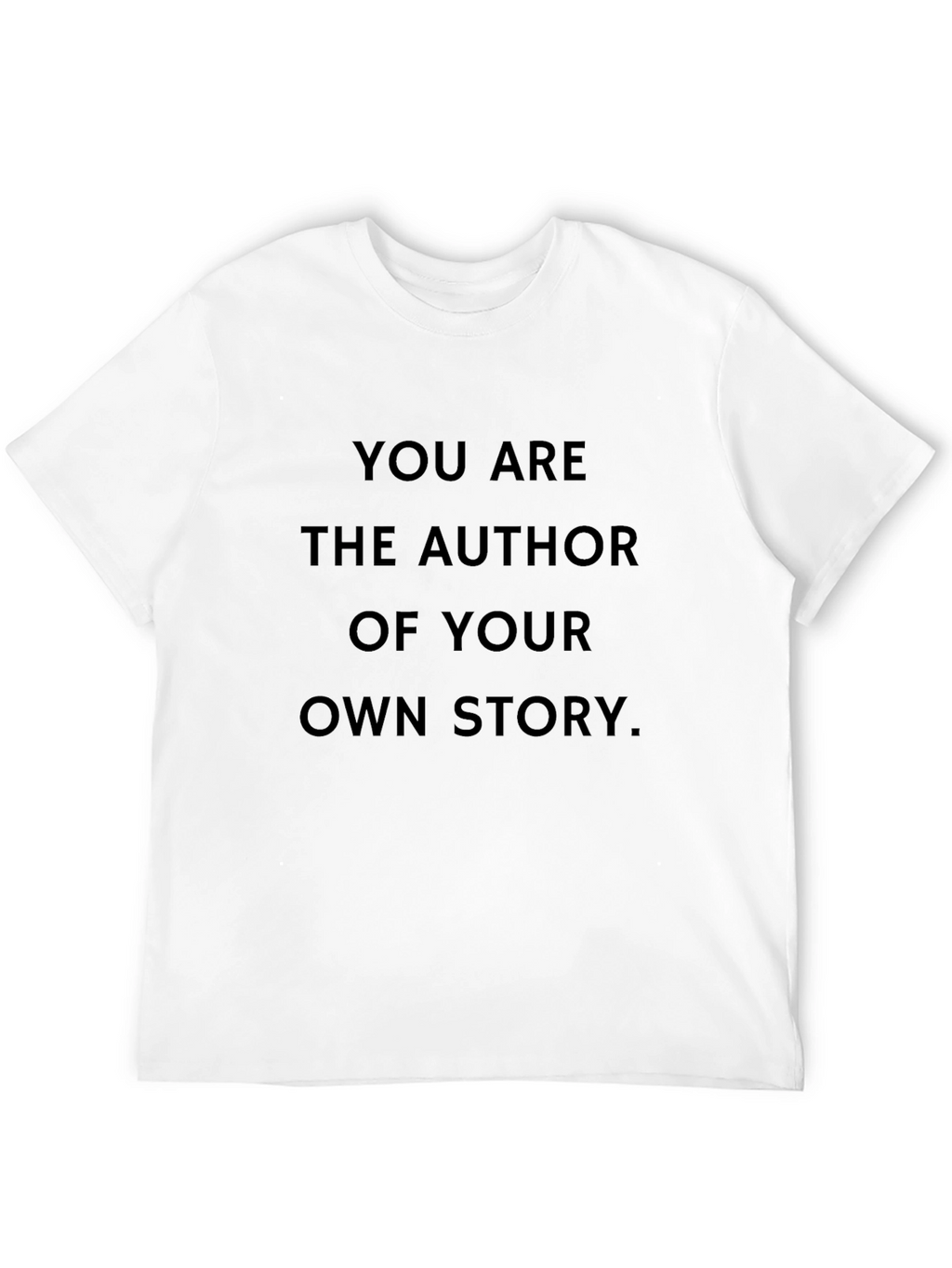 Author of Your Own Story Black T-Shirt