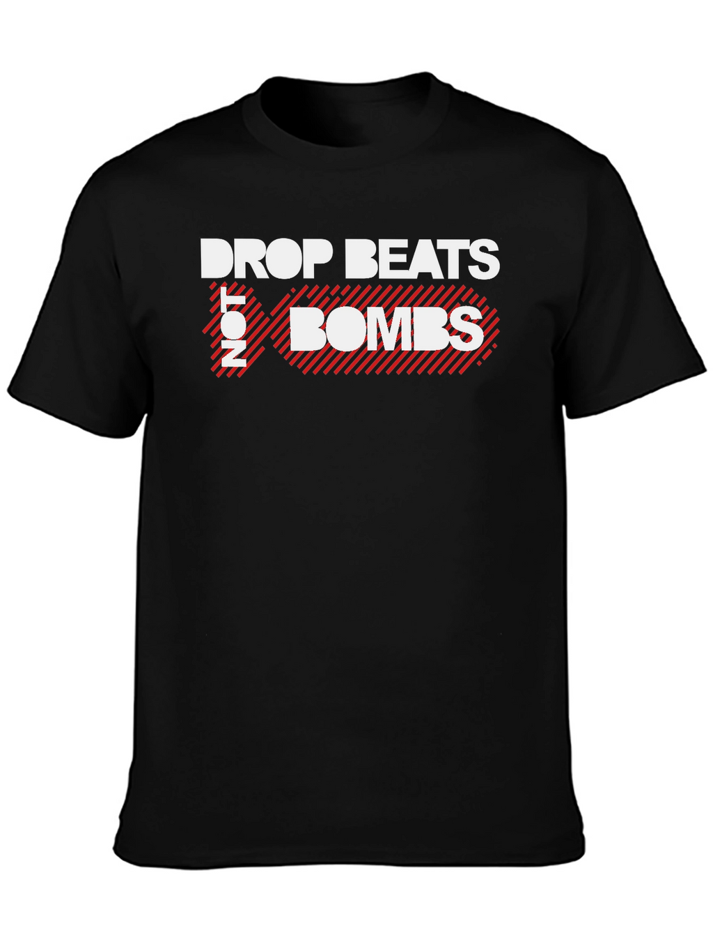 Drop Beats Not Bombs Graphic Tee - Unisex