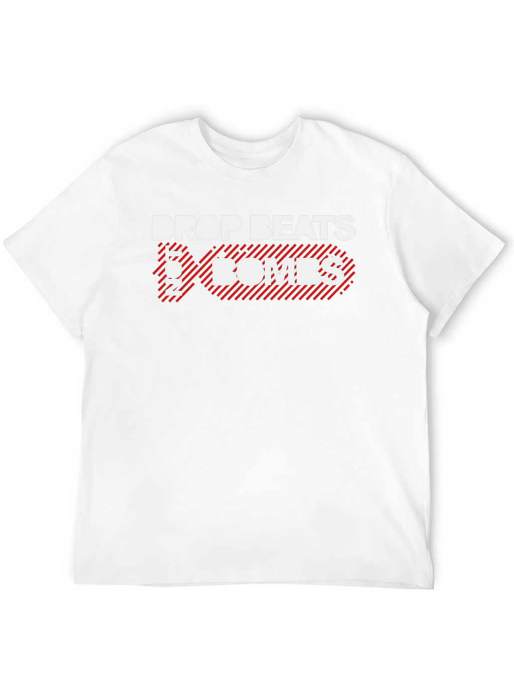Drop Beats Not Bombs Graphic Tee - Unisex