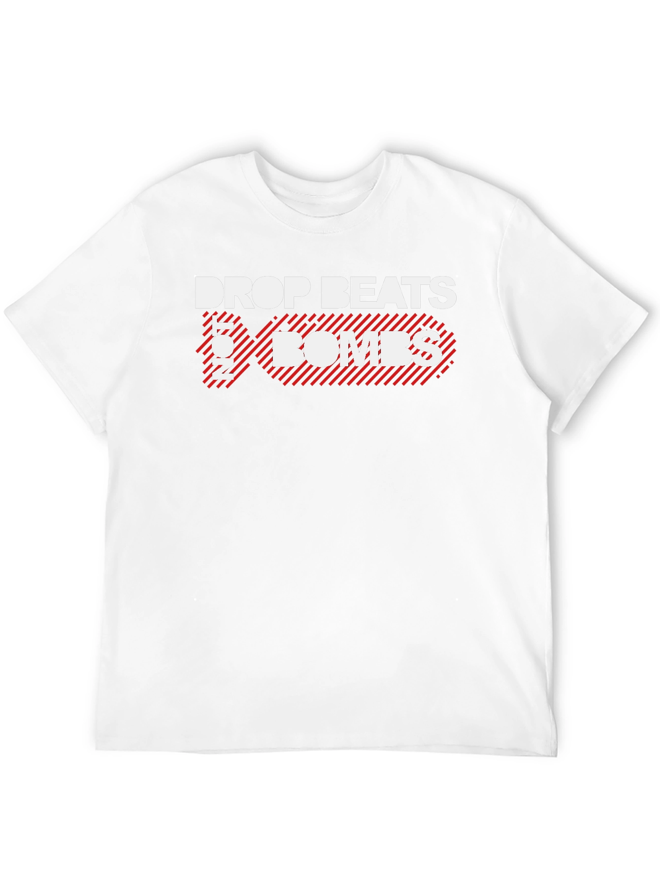 Drop Beats Not Bombs Graphic Tee - Unisex