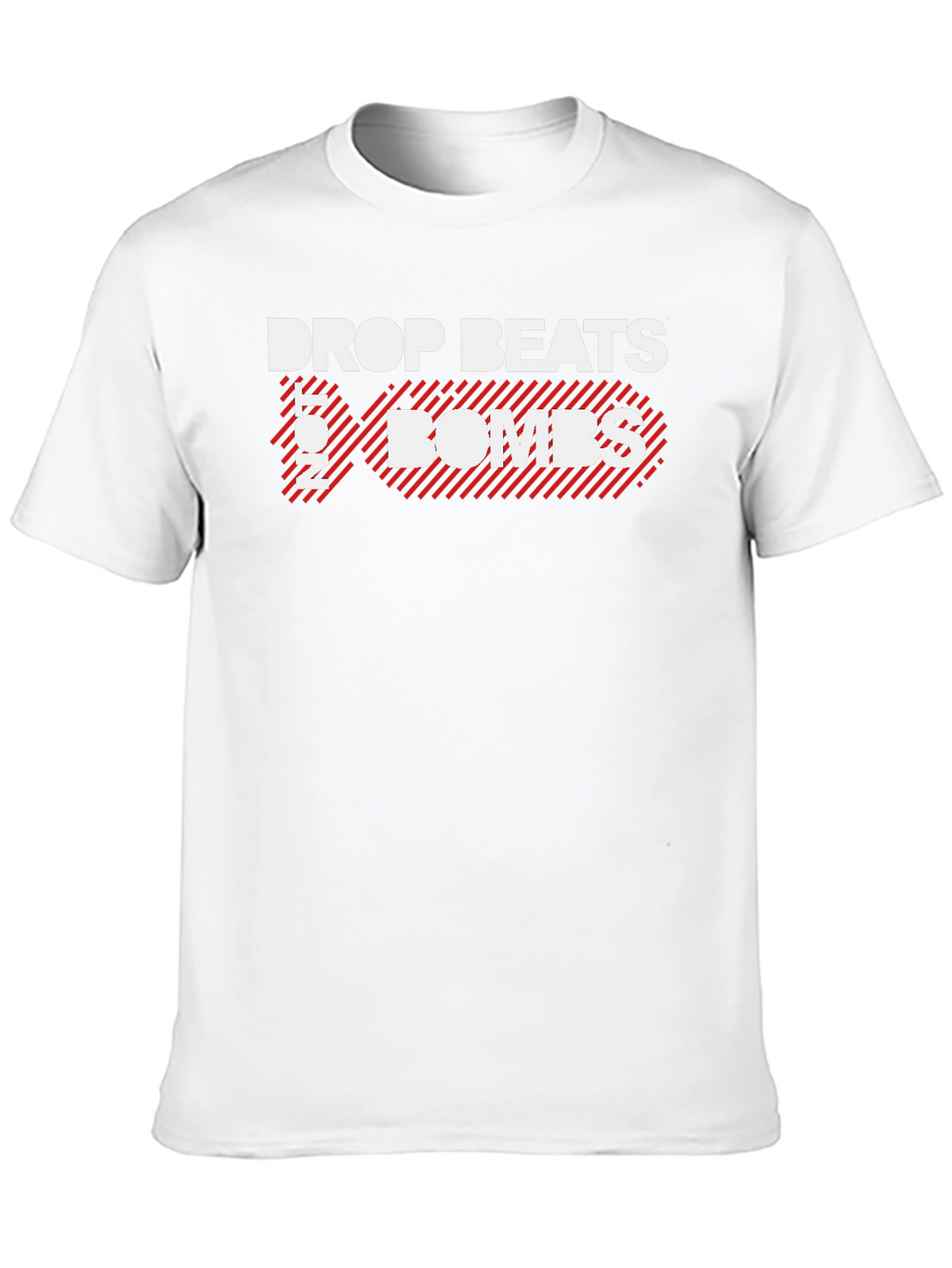 Drop Beats Not Bombs Graphic Tee - Unisex