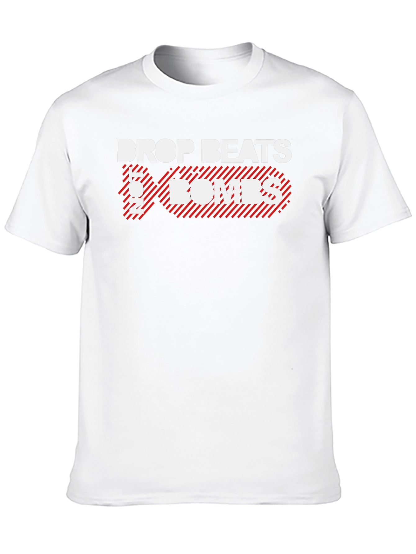 Drop Beats Not Bombs Graphic Tee - Unisex