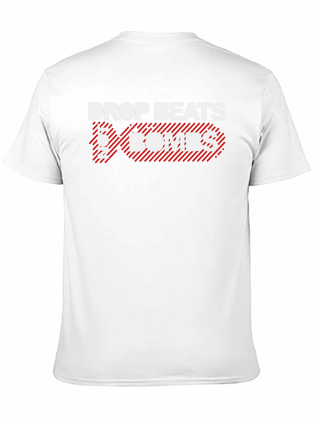 Drop Beats Not Bombs Graphic Tee - Unisex