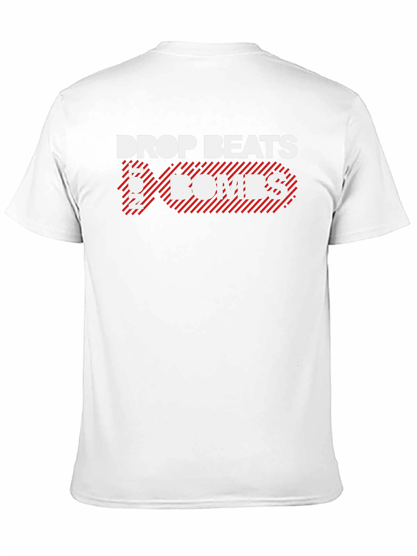 Drop Beats Not Bombs Graphic Tee - Unisex