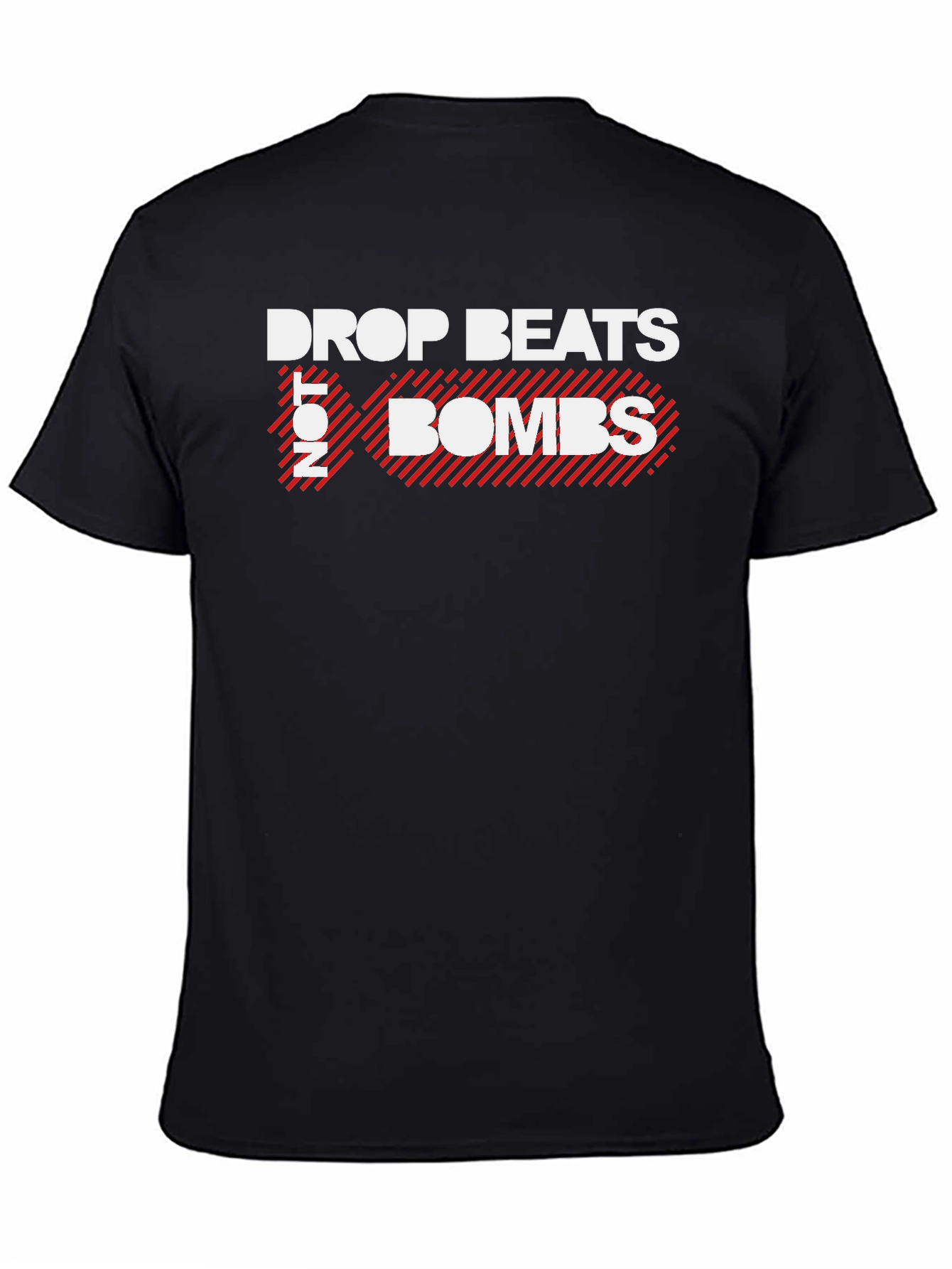 Drop Beats Not Bombs Graphic Tee - Unisex