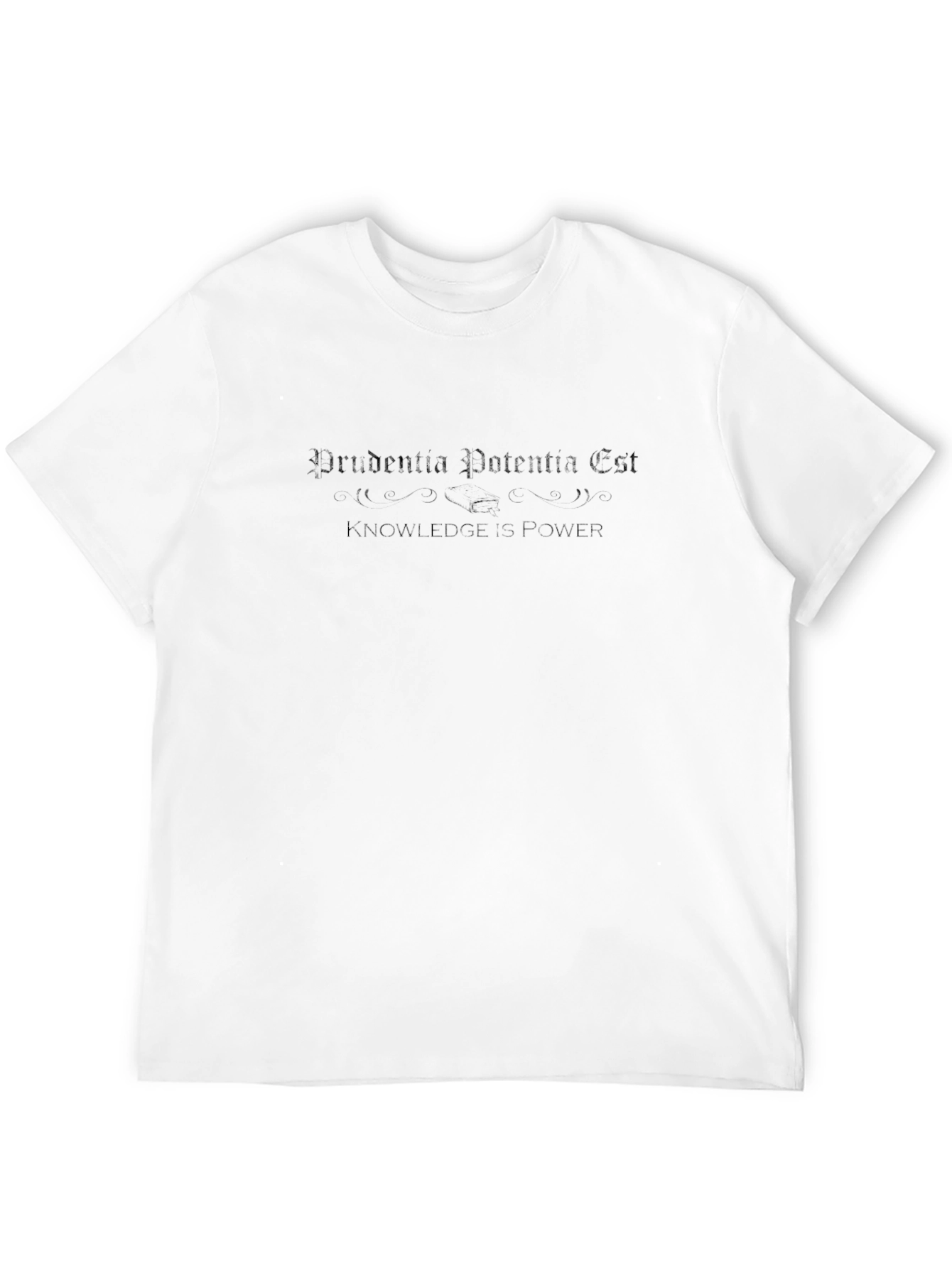 Prudentia Potentia Est - Knowledge is Power T-Shirt