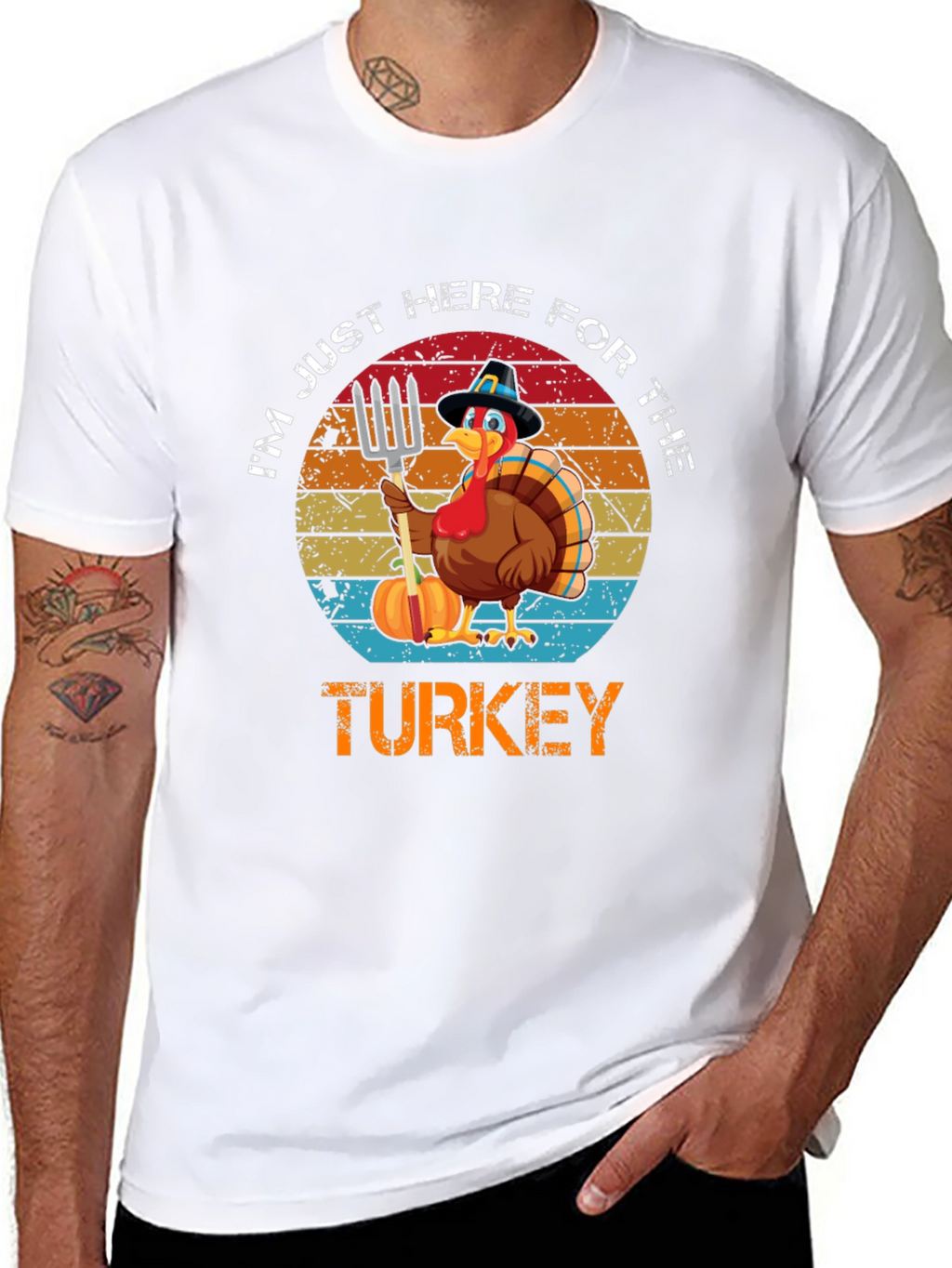 Thanksgiving Turkey Humor T-Shirt