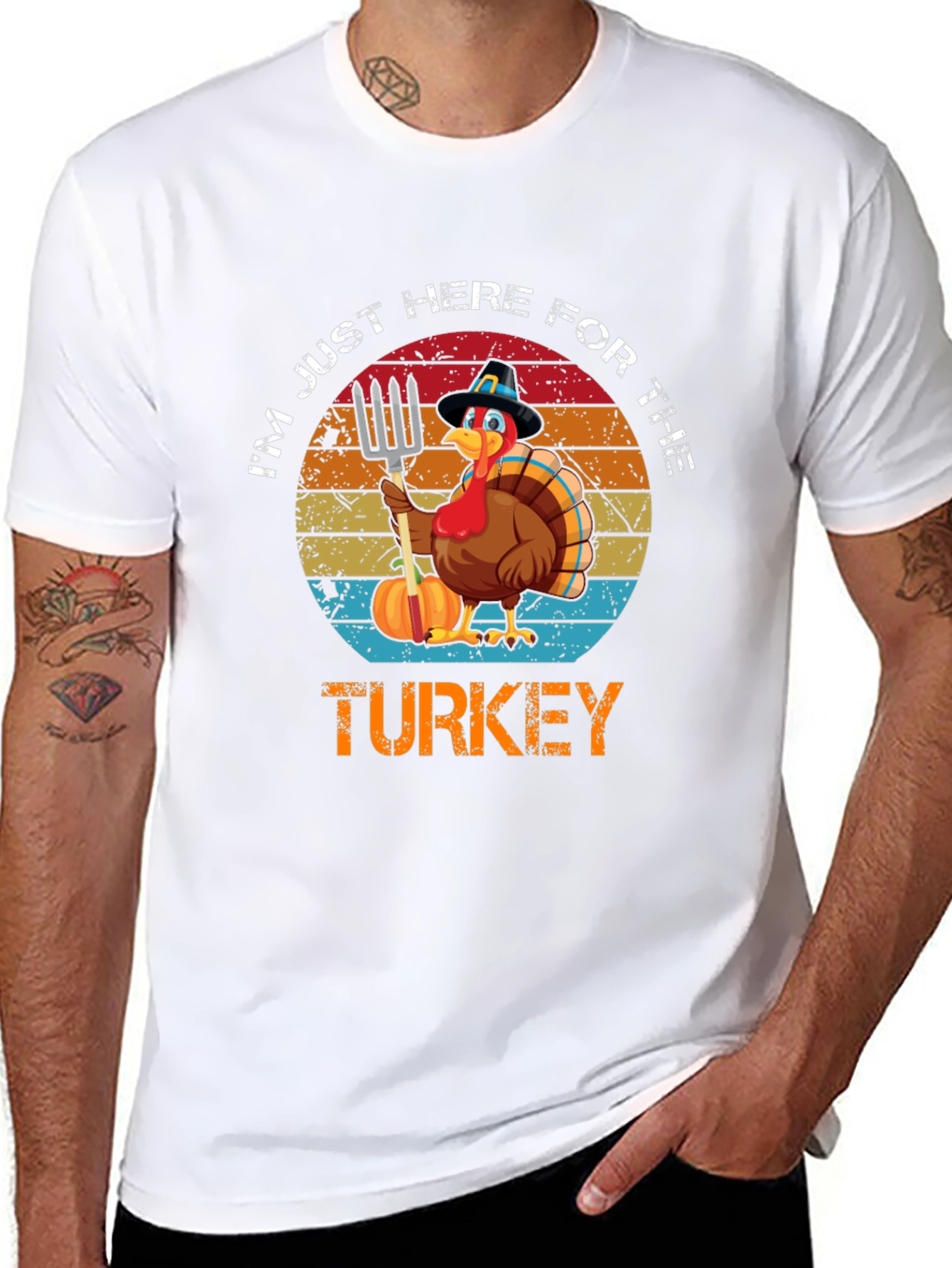 Thanksgiving Turkey Humor T-Shirt