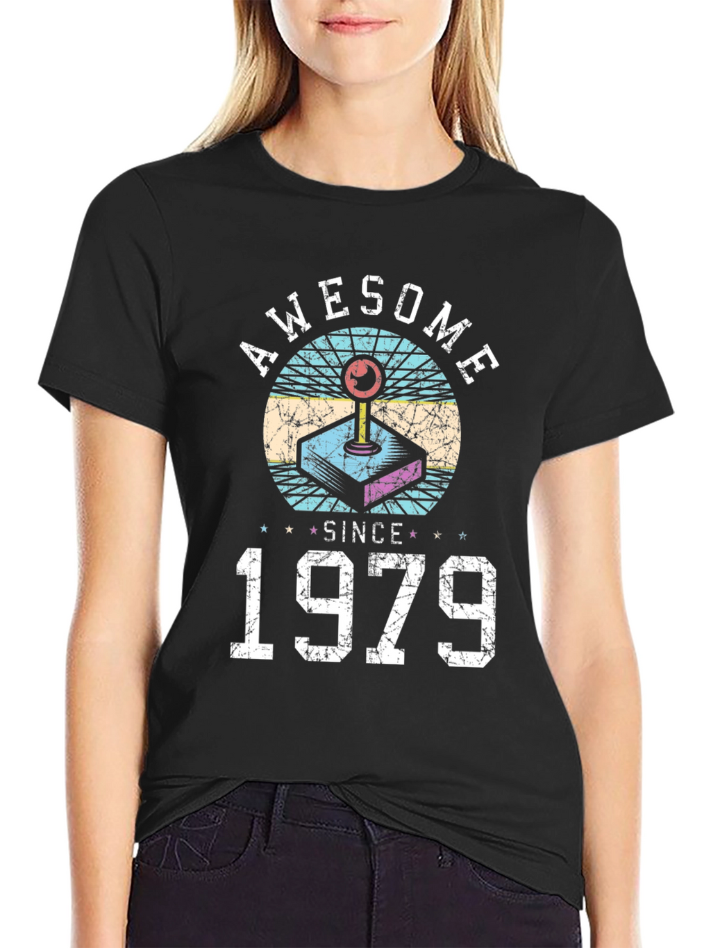 Awesome Since 1979 Retro Gaming T-Shirt