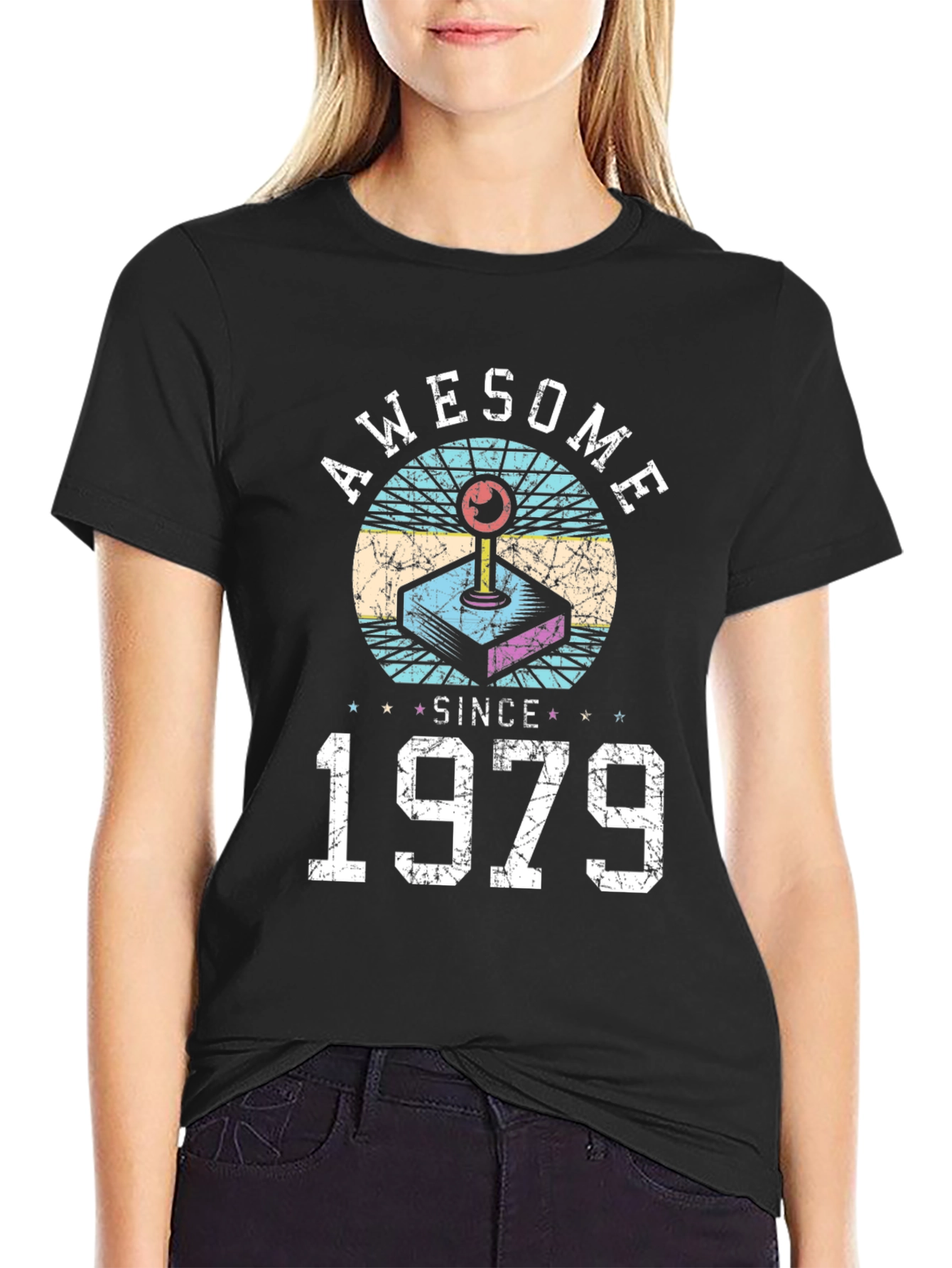 Awesome Since 1979 Retro Gaming T-Shirt