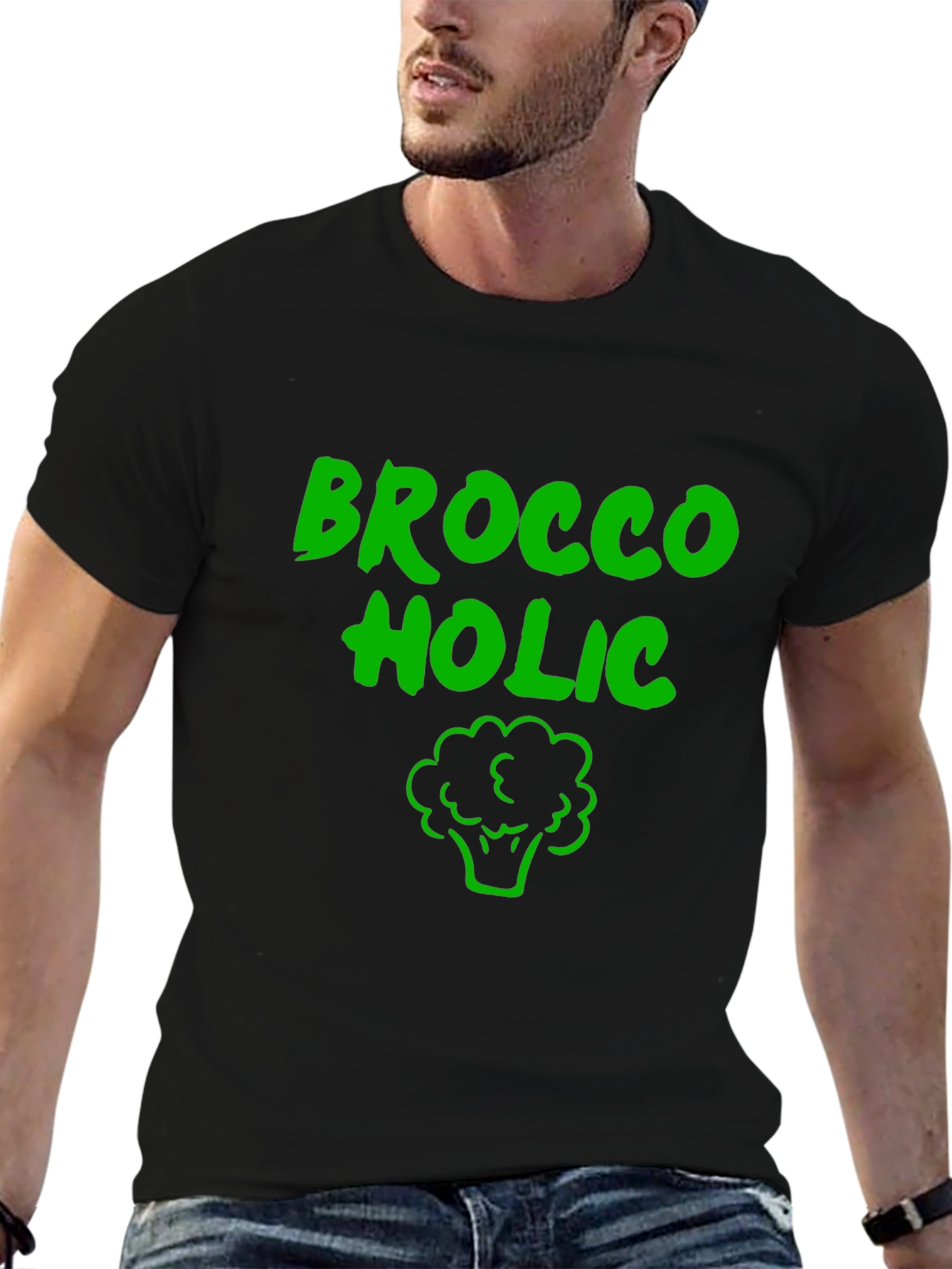 Broccoholic T-Shirt - Funny Broccoli Lover Tee