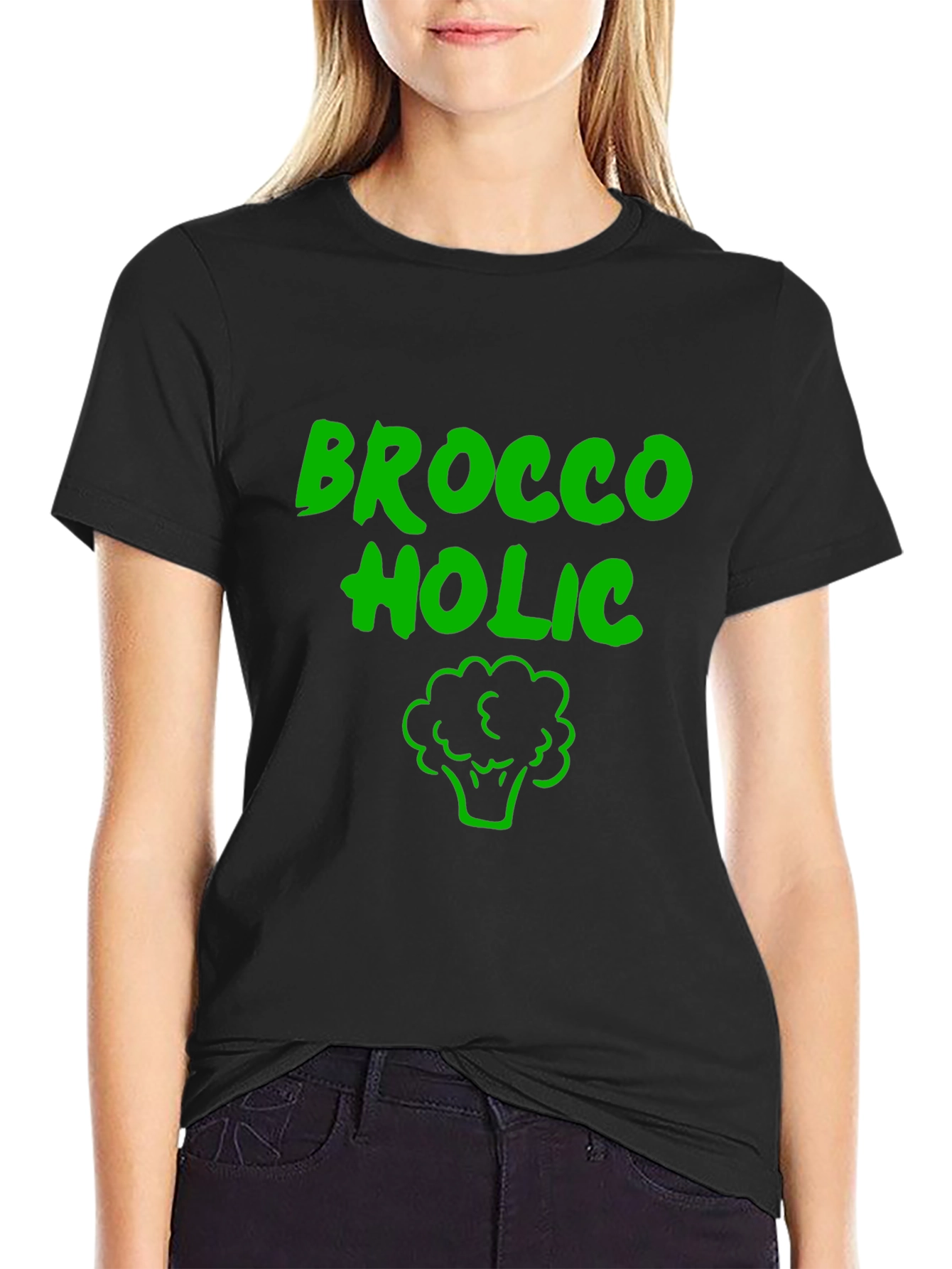 Broccoholic T-Shirt - Funny Broccoli Lover Tee