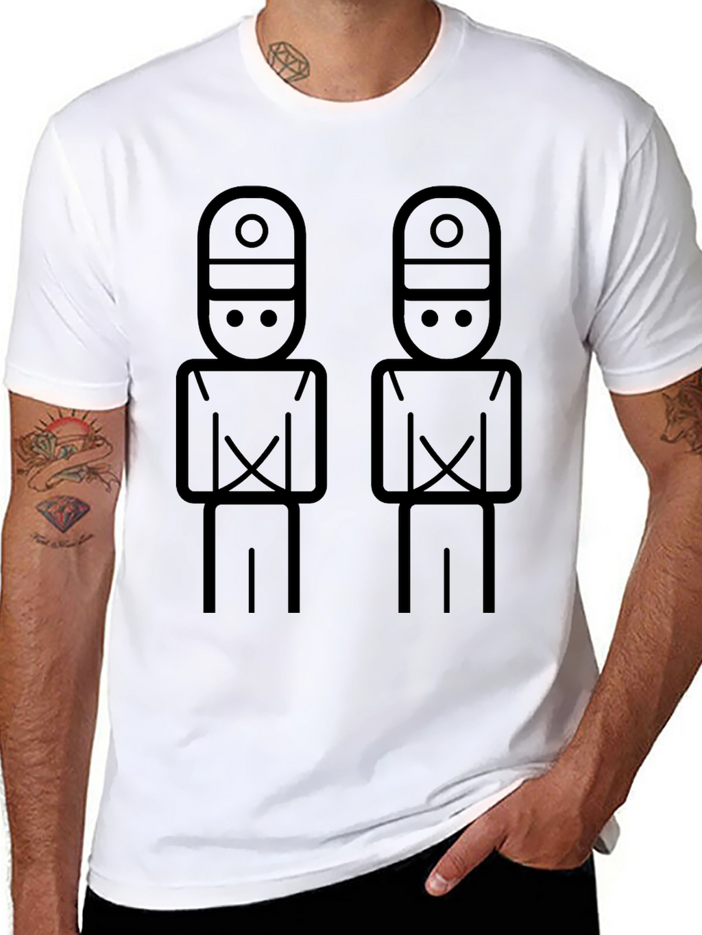 British Guard T-Shirt - Classic Uniform Design