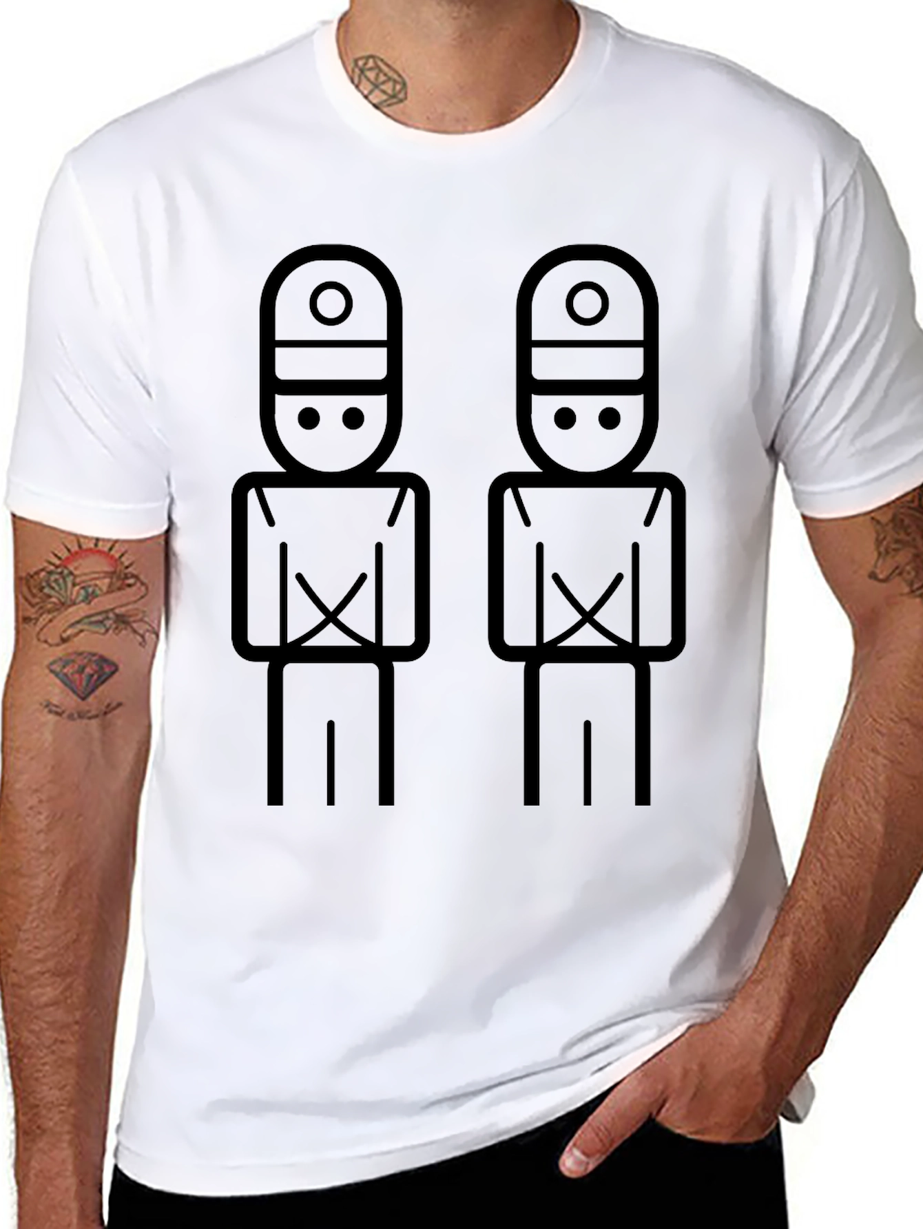 British Guard T-Shirt - Classic Uniform Design