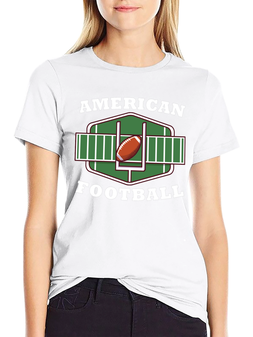 American Football Graphic Tee - Game Day Shirt