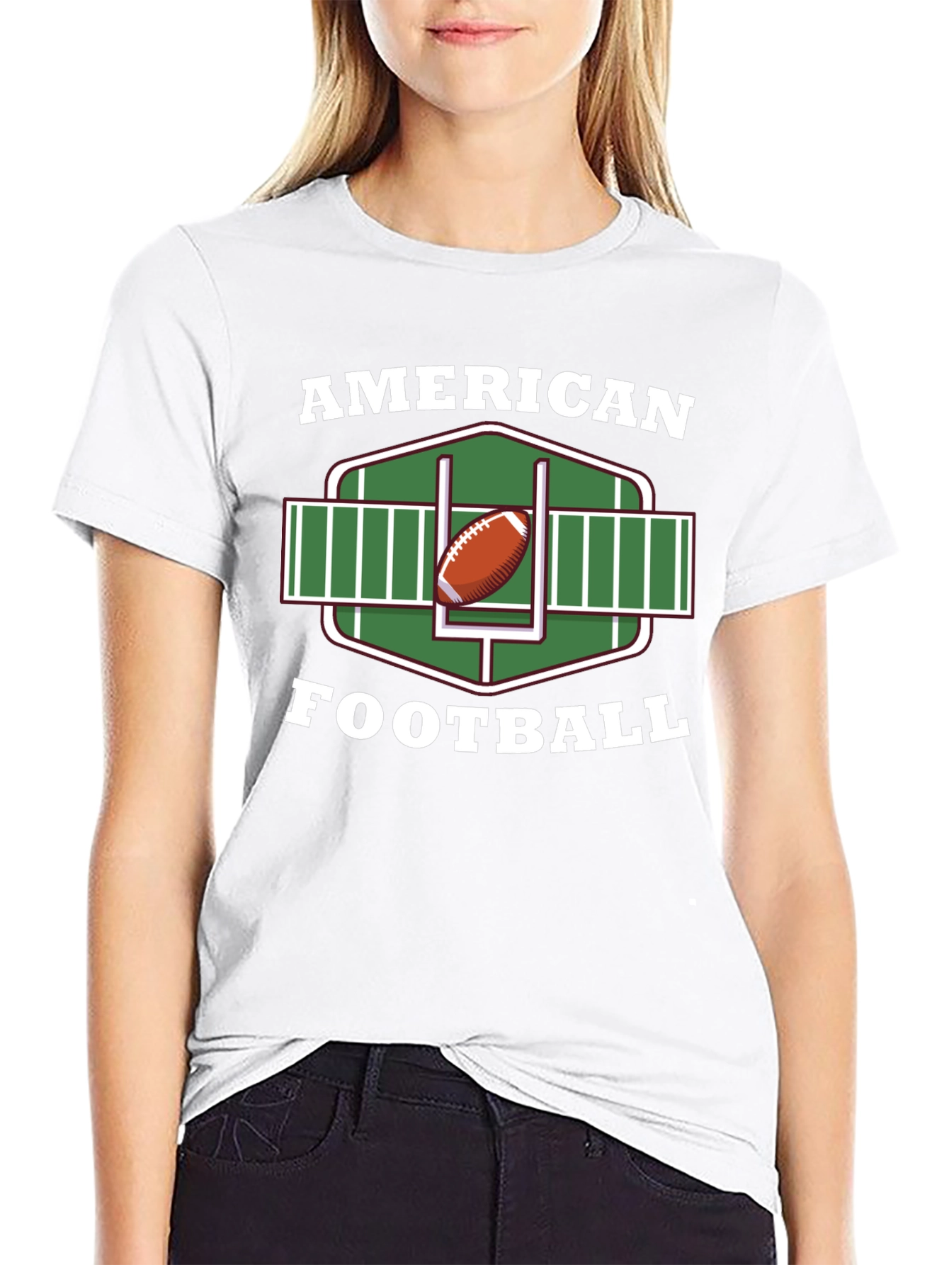 American Football Graphic Tee - Game Day Shirt