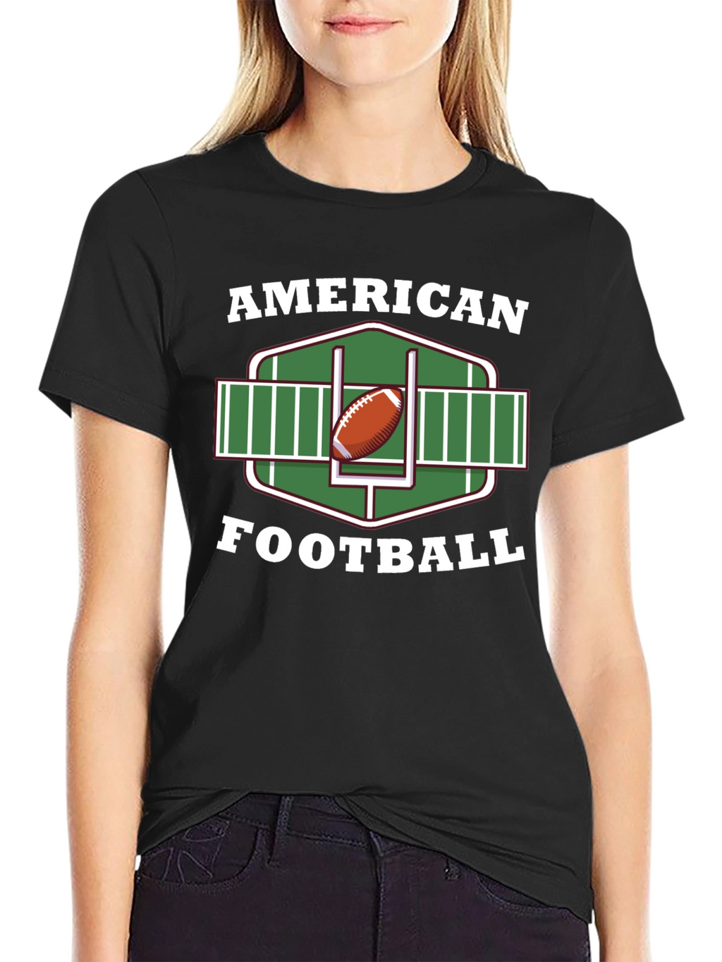American Football Graphic Tee - Game Day Shirt