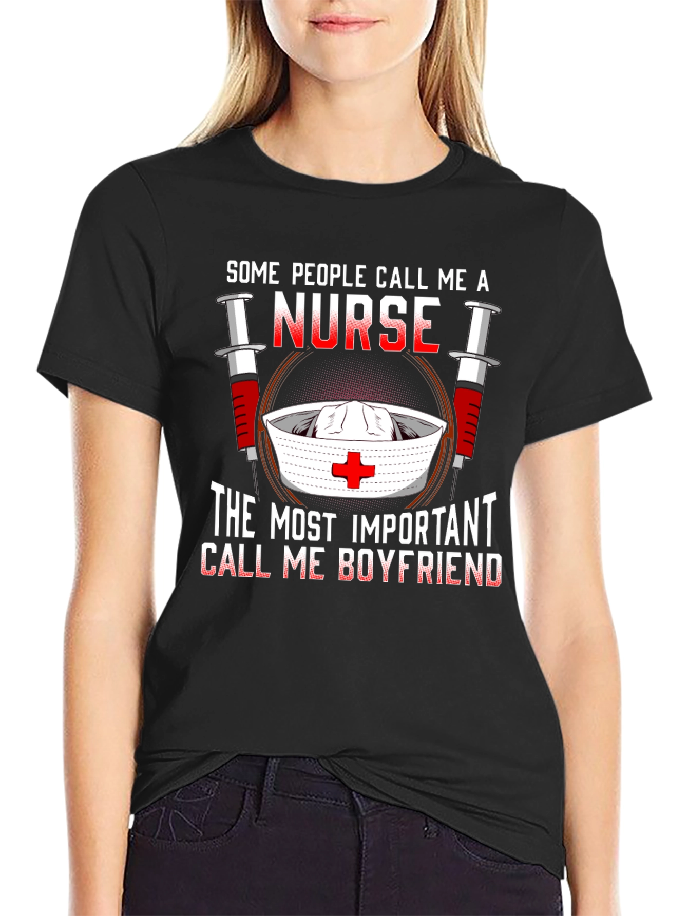Nurse Boyfriend T-Shirt - Medical Humor