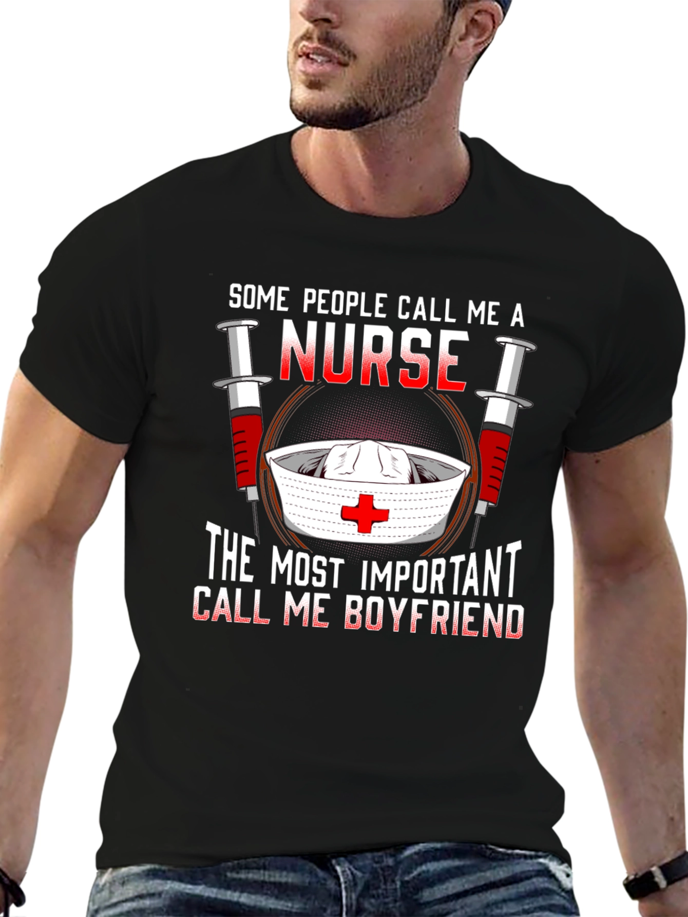 Nurse Boyfriend T-Shirt - Medical Humor